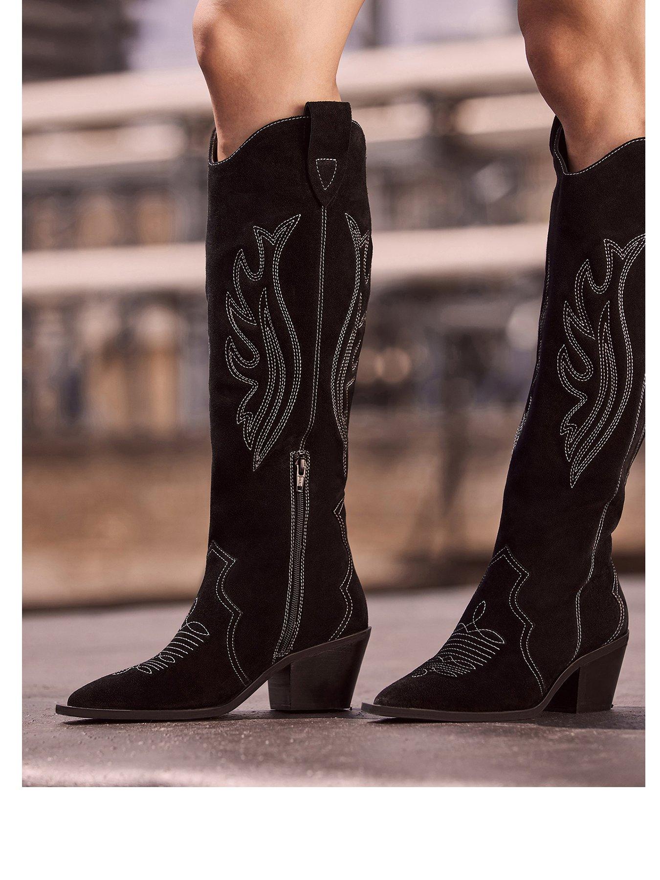 Long 2025 western boots