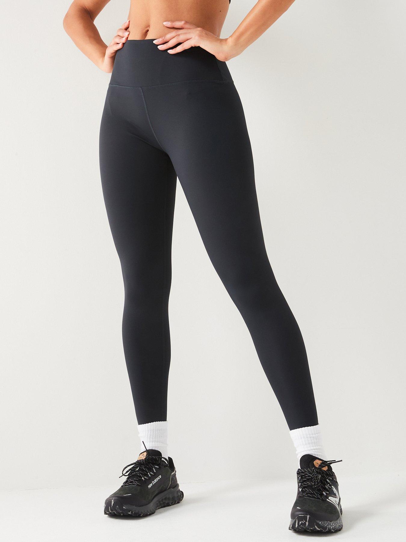 Image of Gym + Coffee Women's Training Aurora Core Full Length Leggings - Black