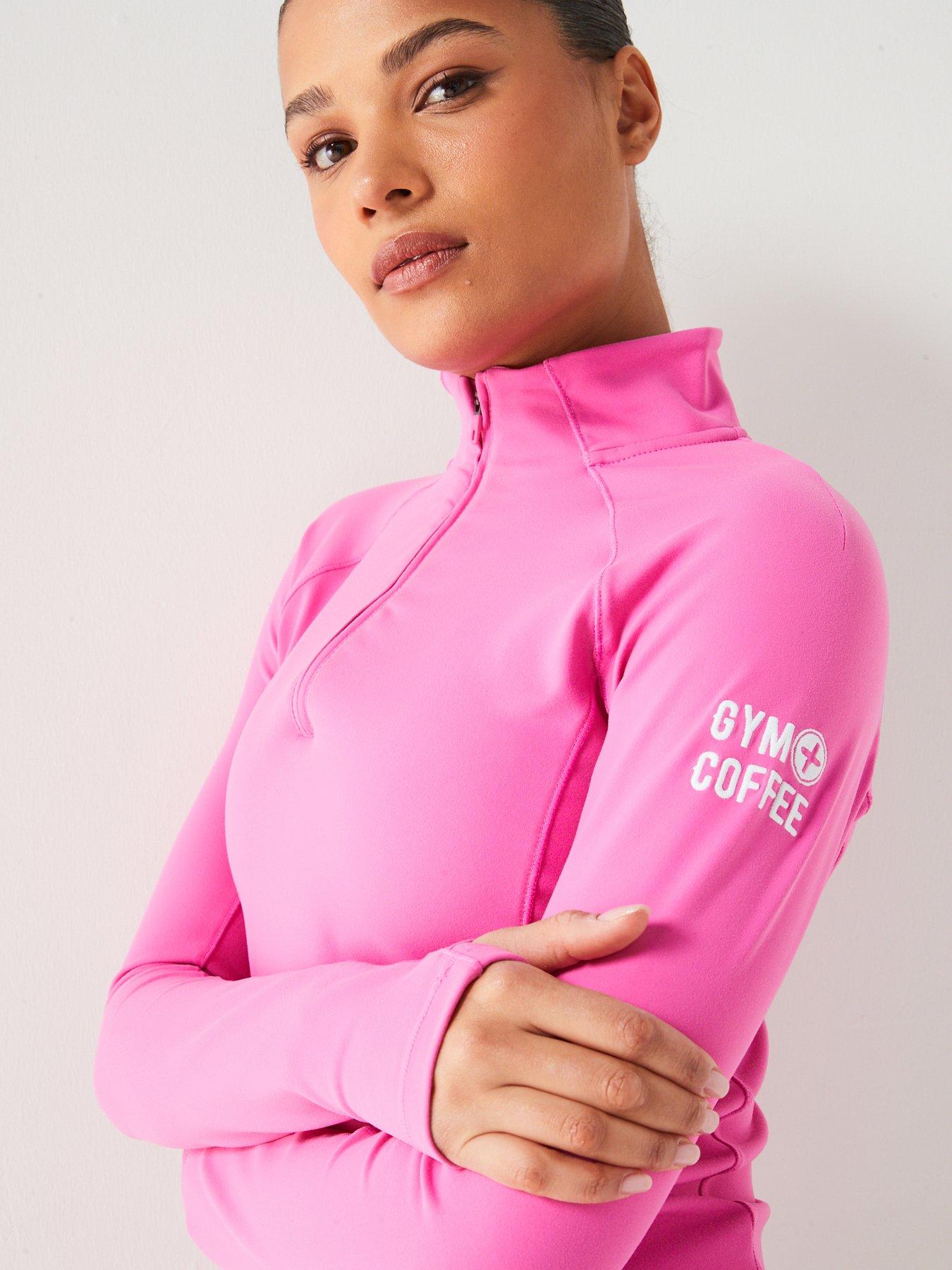 gym-coffee-womens-training-relentless-14-zip-top-pinkoutfit