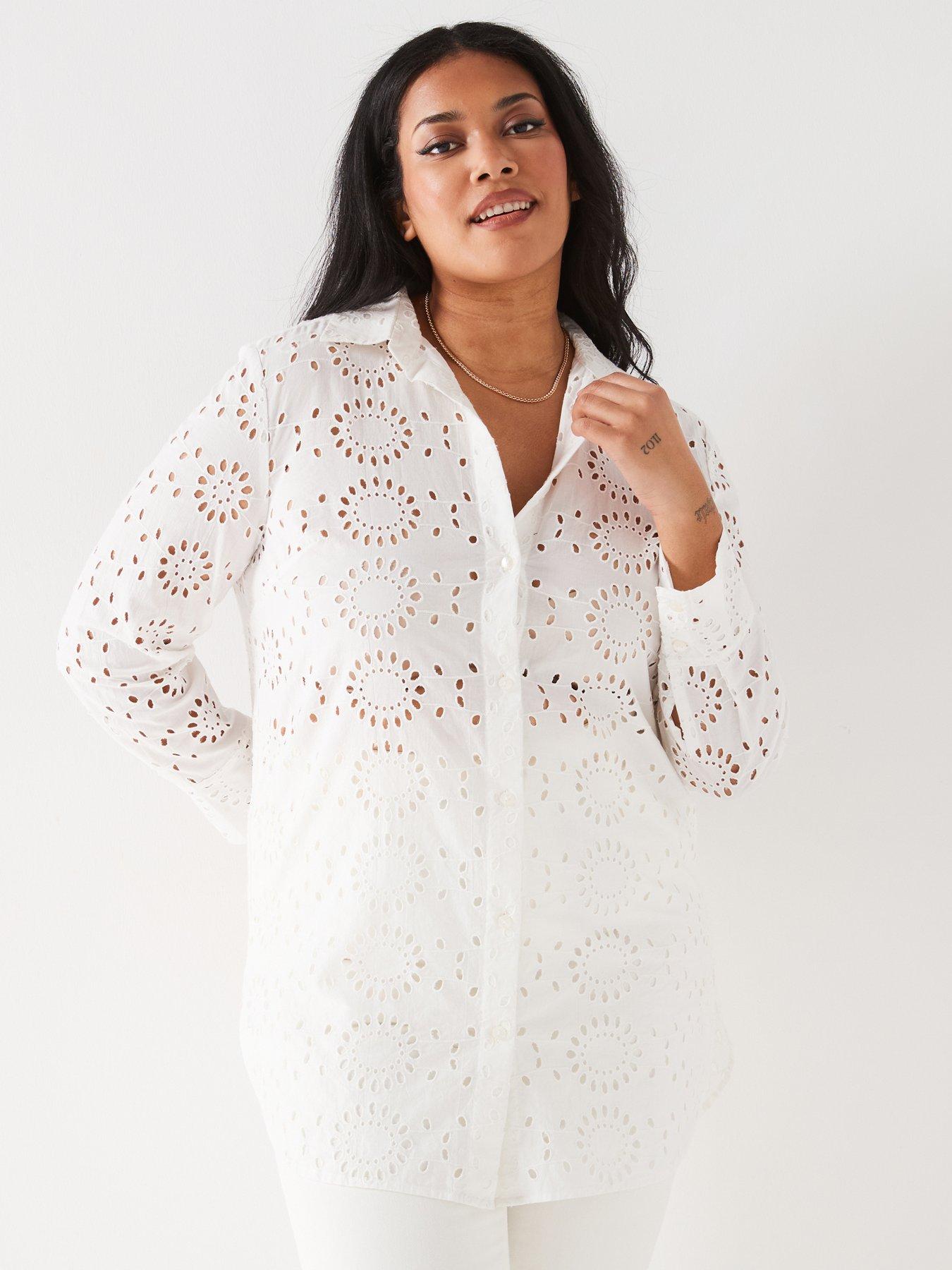 v-by-very-curve-broderie-cut-work-longline-shirt-white