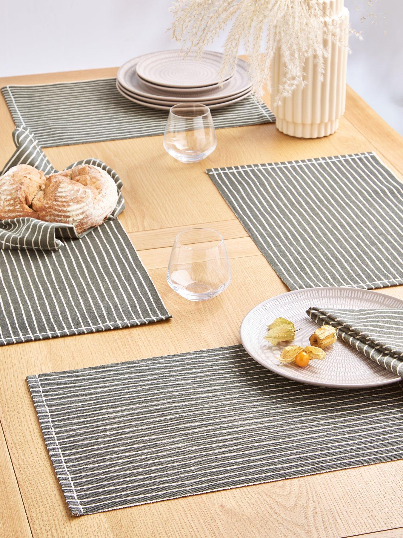 very-home-set-of-4-charcoal-striped-placemats