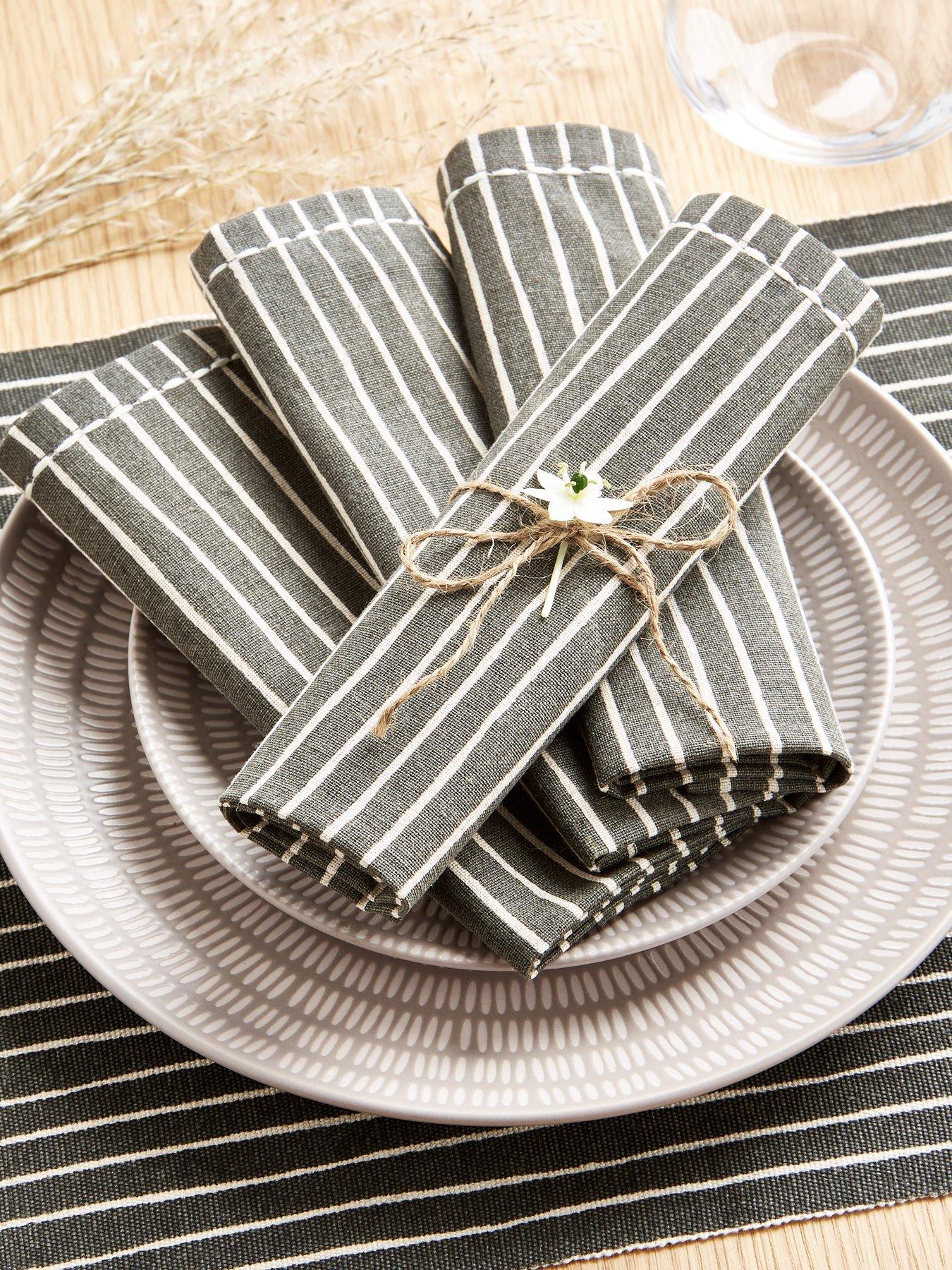 very-home-set-of-4-charcoal-striped-napkinsnbsp