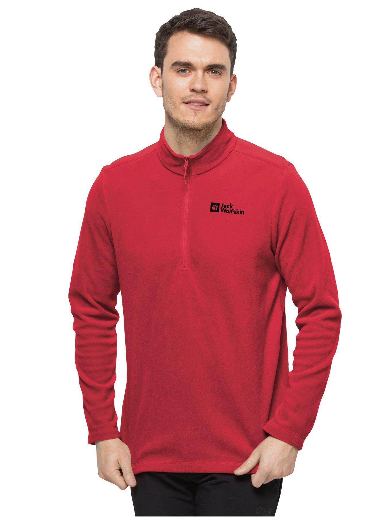 jack-wolfskin-mens-taunus-zip-through-fleece-red