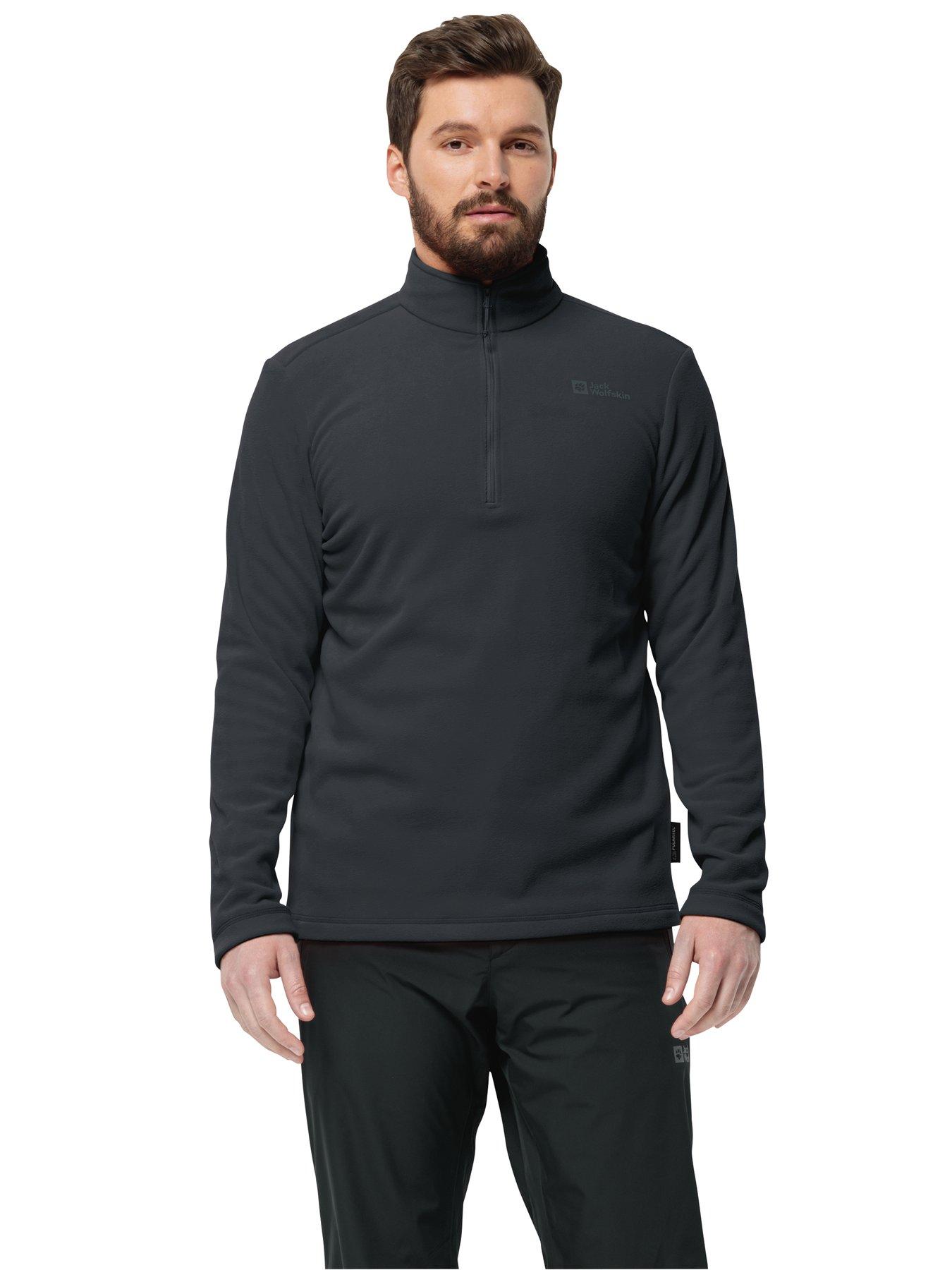 jack-wolfskin-mens-taunus-zip-through-fleece-blackfront