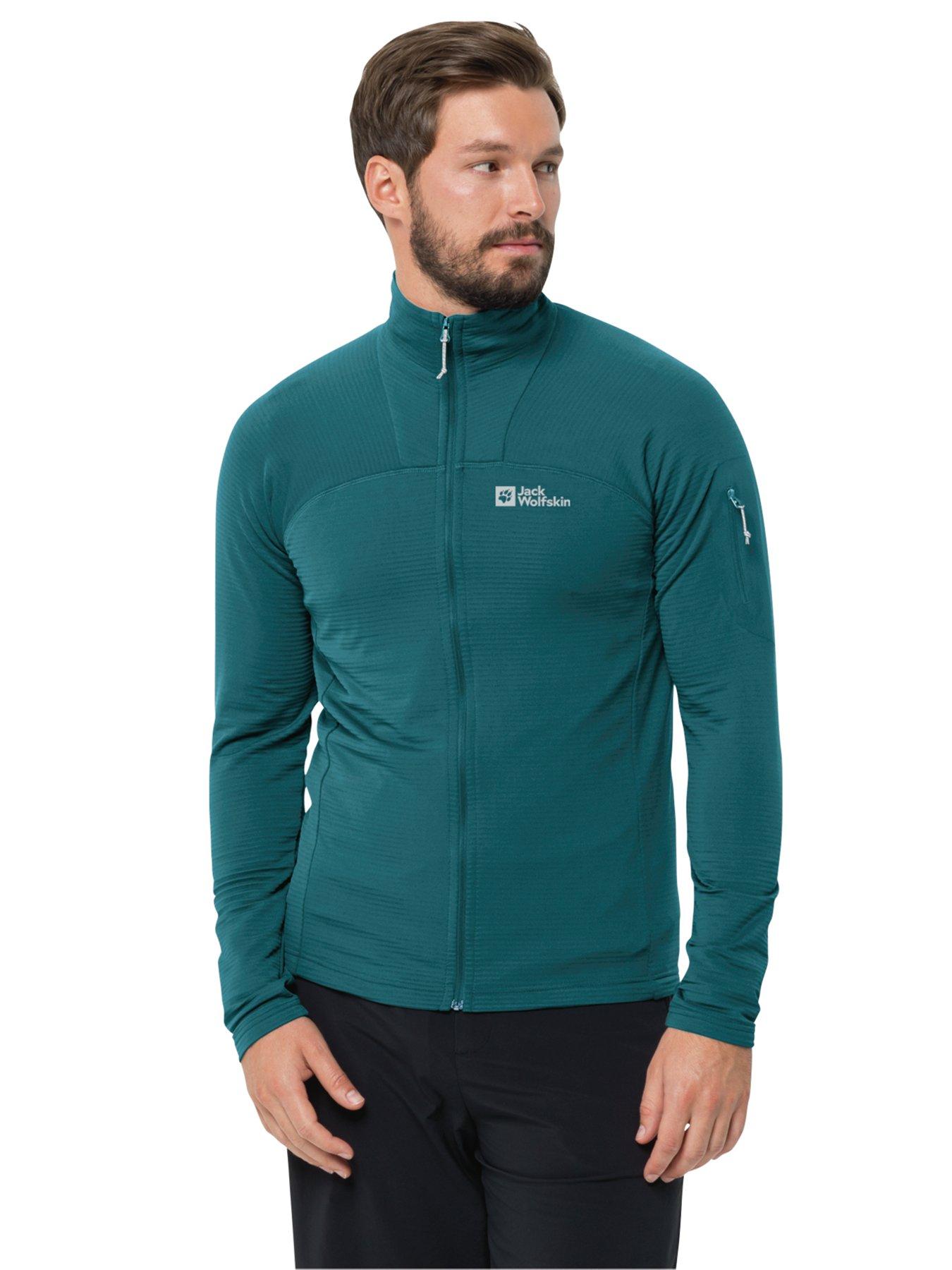 jack-wolfskin-mens-prelight-zip-fleece-green