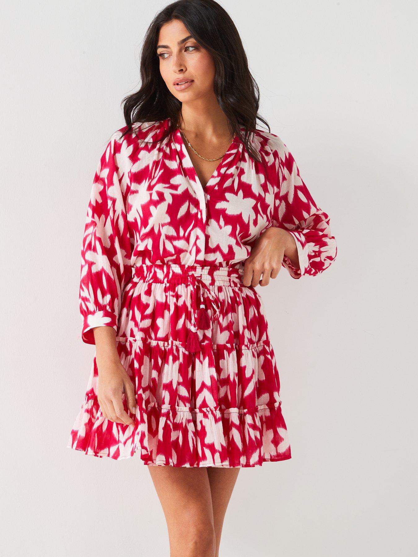 v-by-very-printed-button-thru-blouse-co-ord-red-printdetail