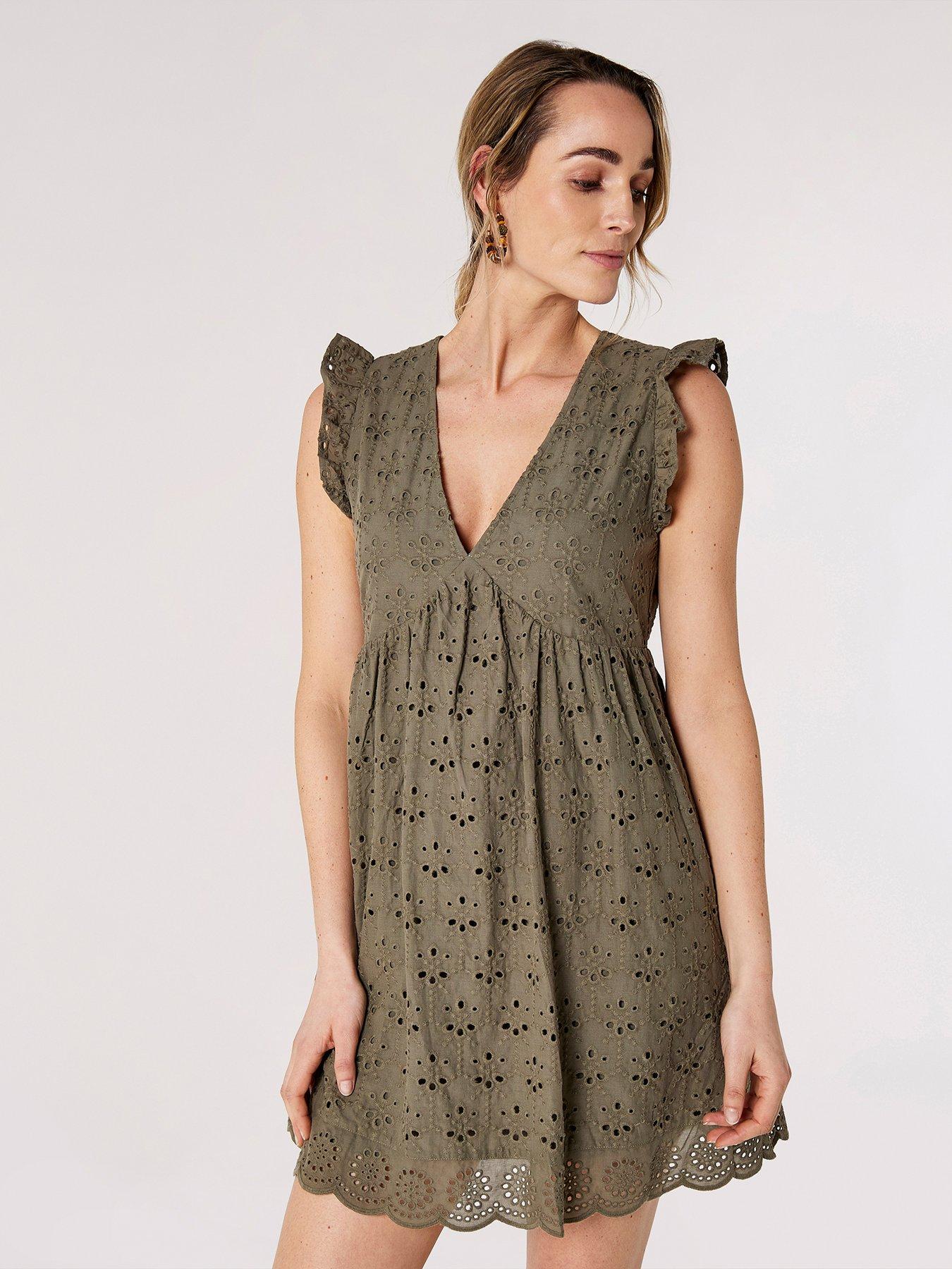 apricot-apricot-broderie-anglaise-v-neck-dress