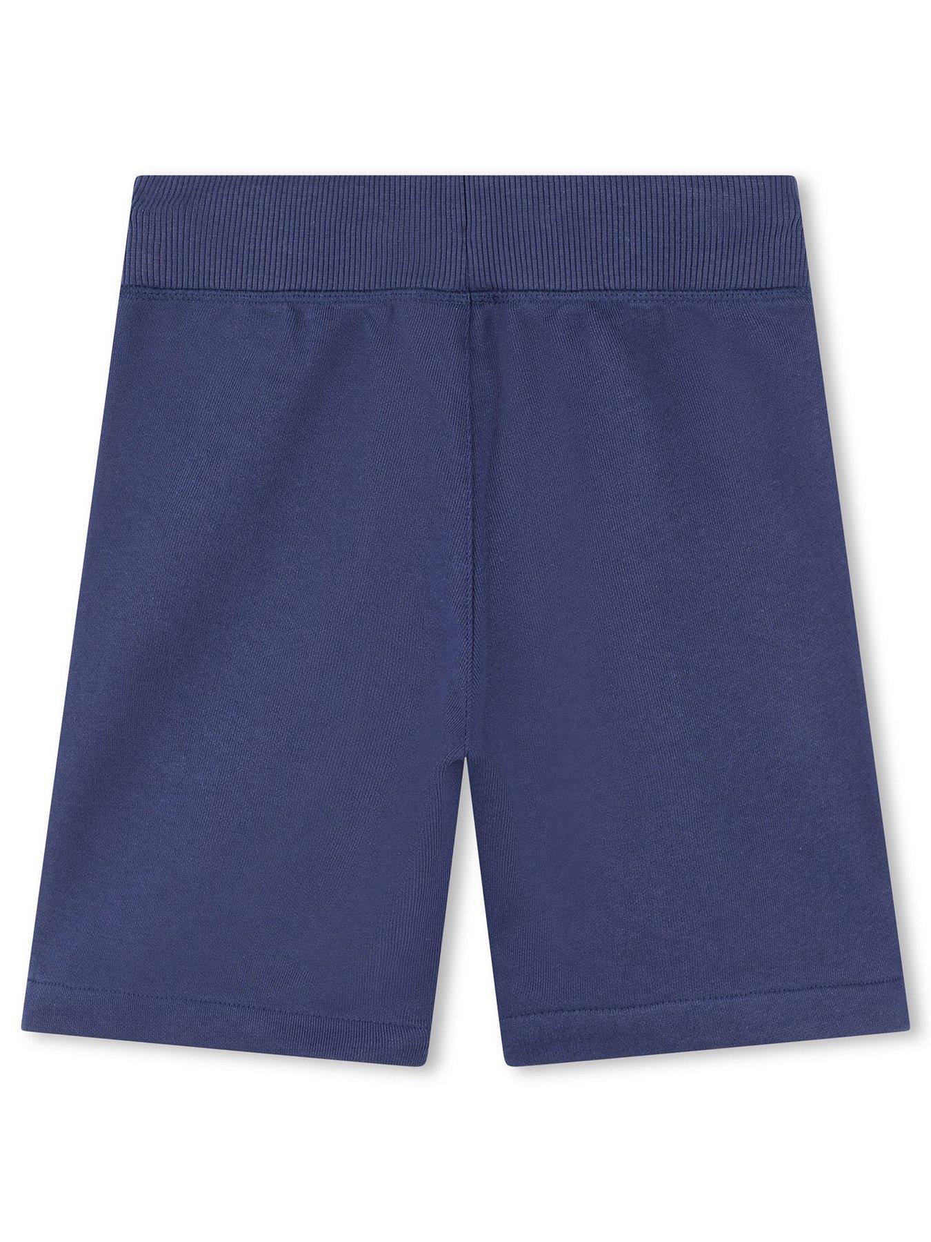 hugo-boys-logo-jog-shorts-medieval-blueback