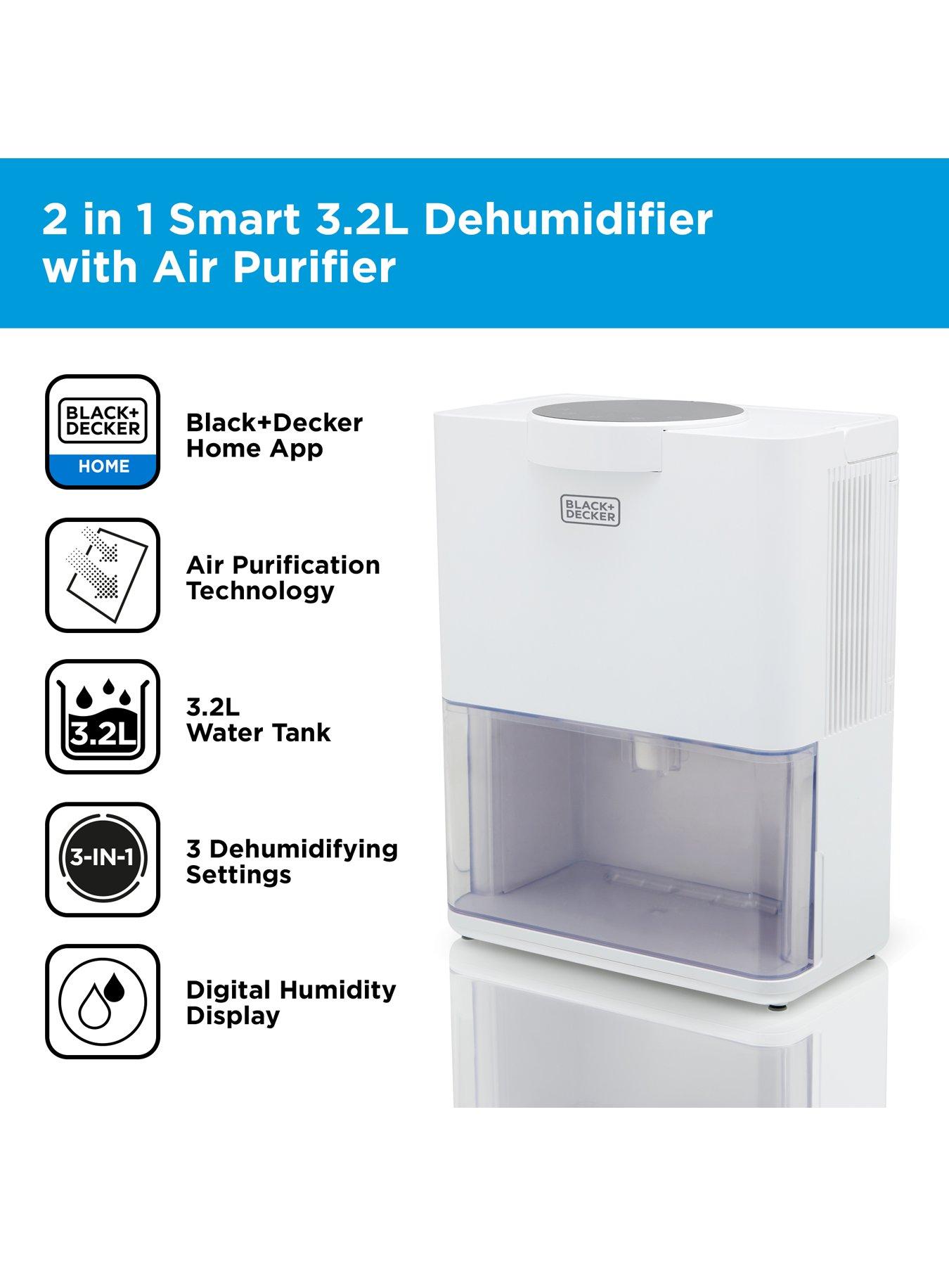 2 in 1 3.2L Dehumidifier