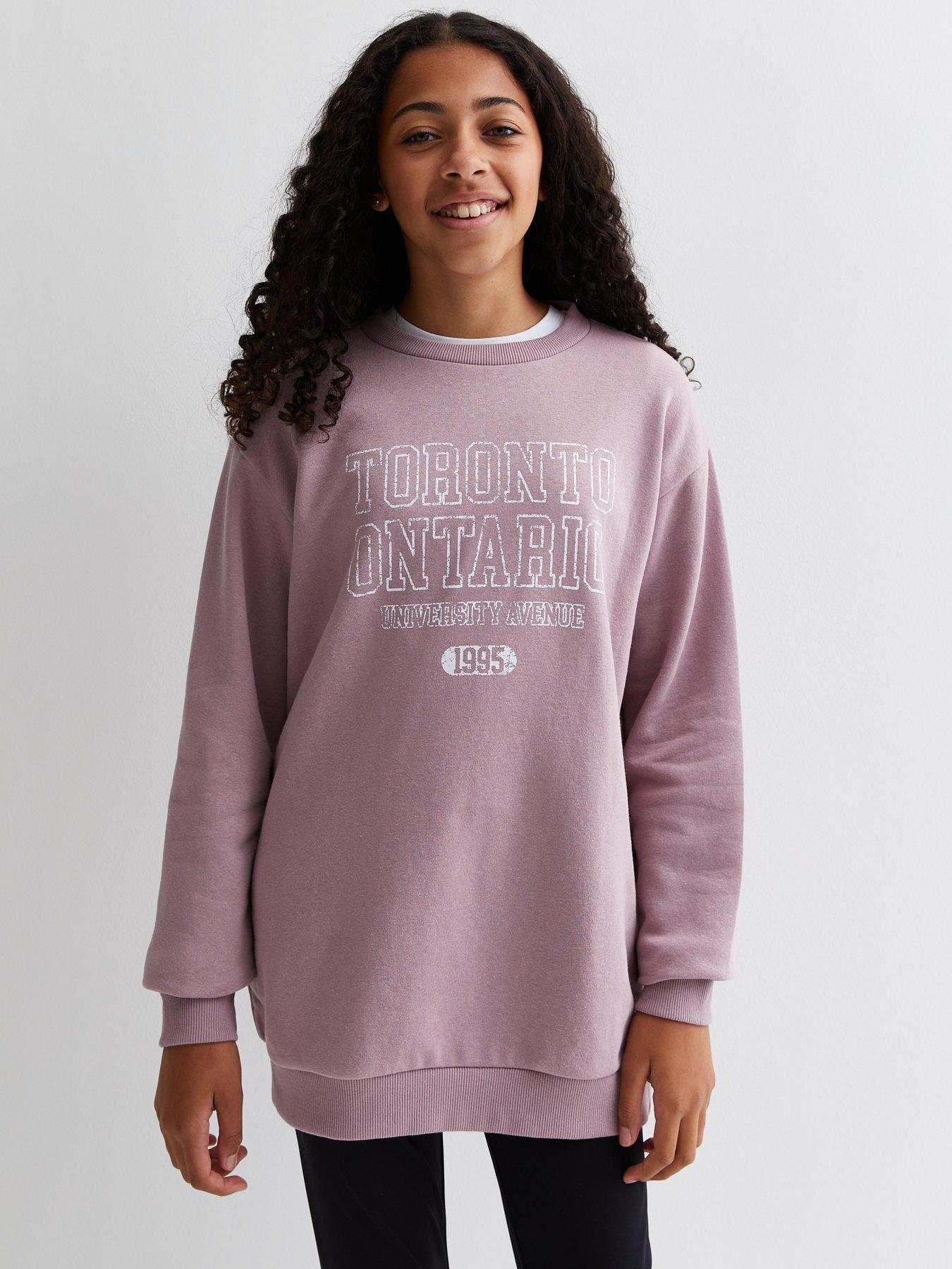 Long sweatshirt for on sale girls