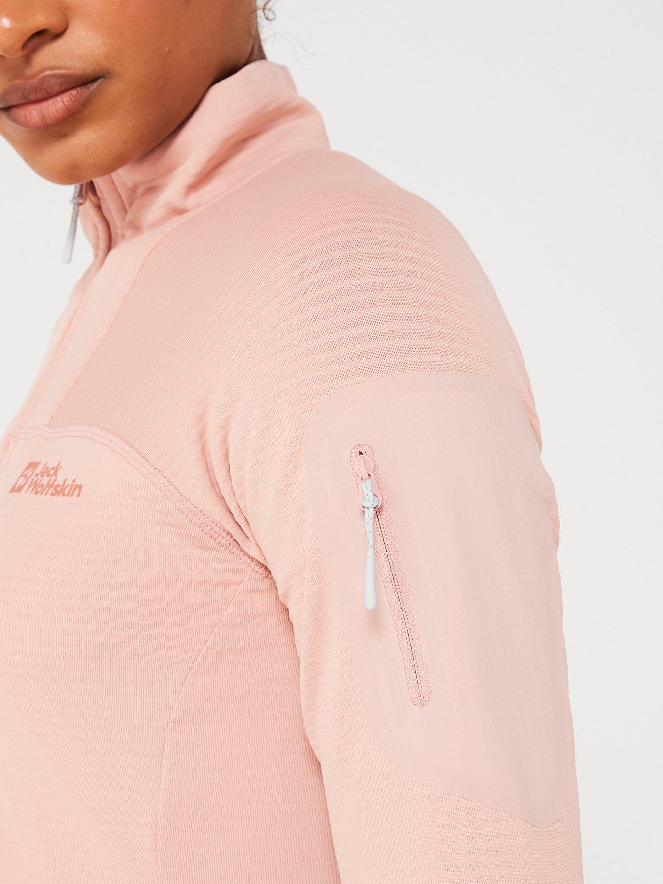 jack-wolfskin-womens-prelight-zip-fleece-pinkdetail