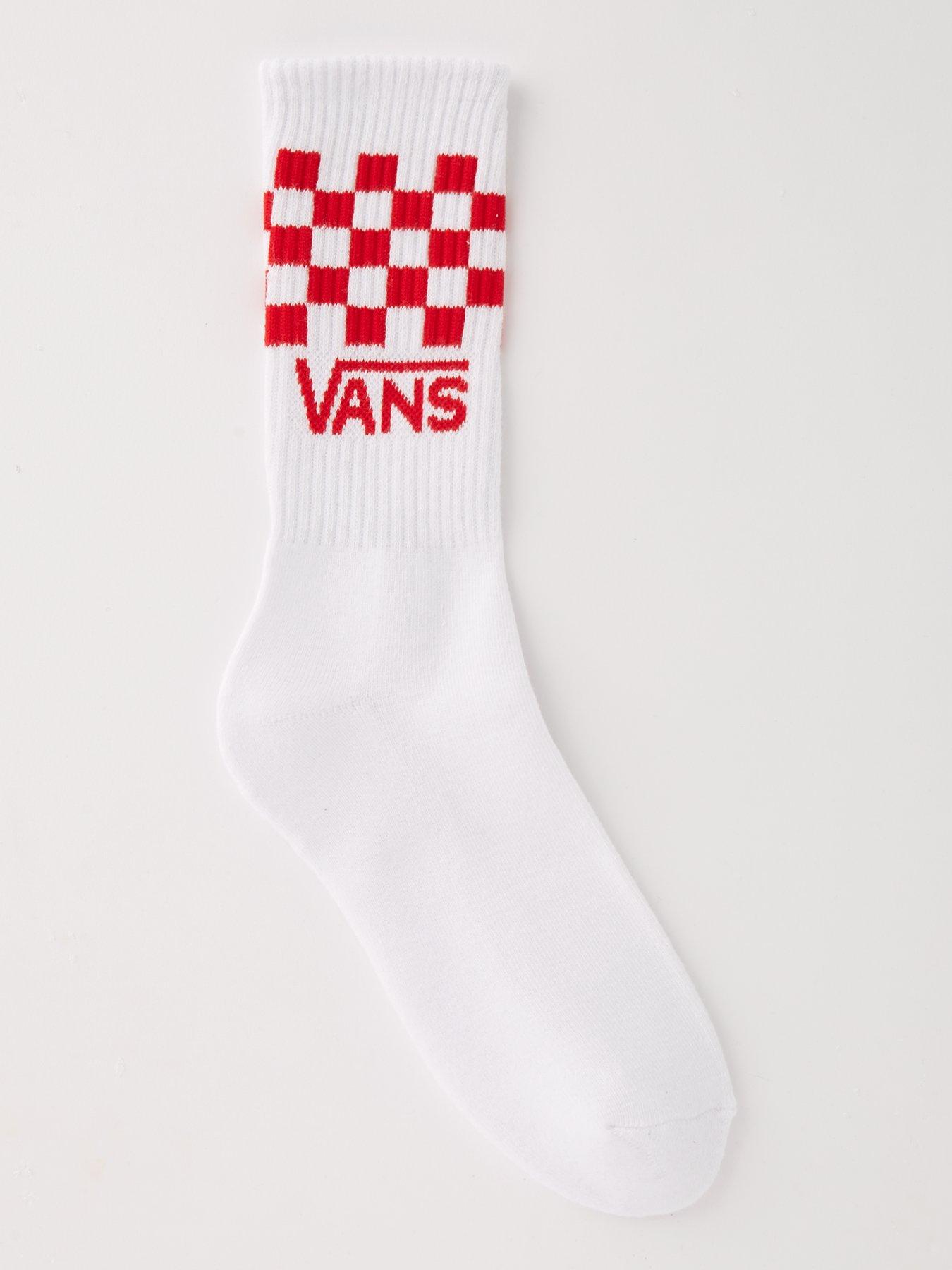 Image 2 of 4 of Vans Kids 3 Pack Drop V Classic Check Crew Sock - Multi