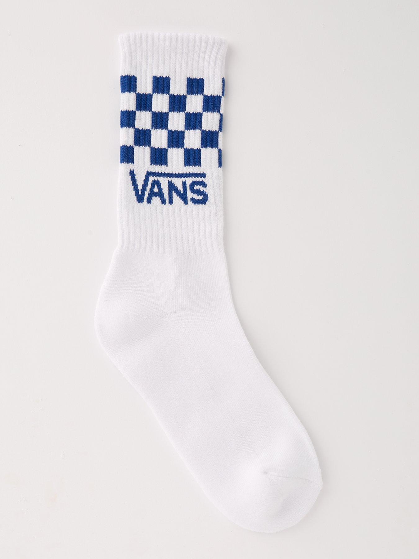 Image 3 of 4 of Vans Kids 3 Pack Drop V Classic Check Crew Sock - Multi