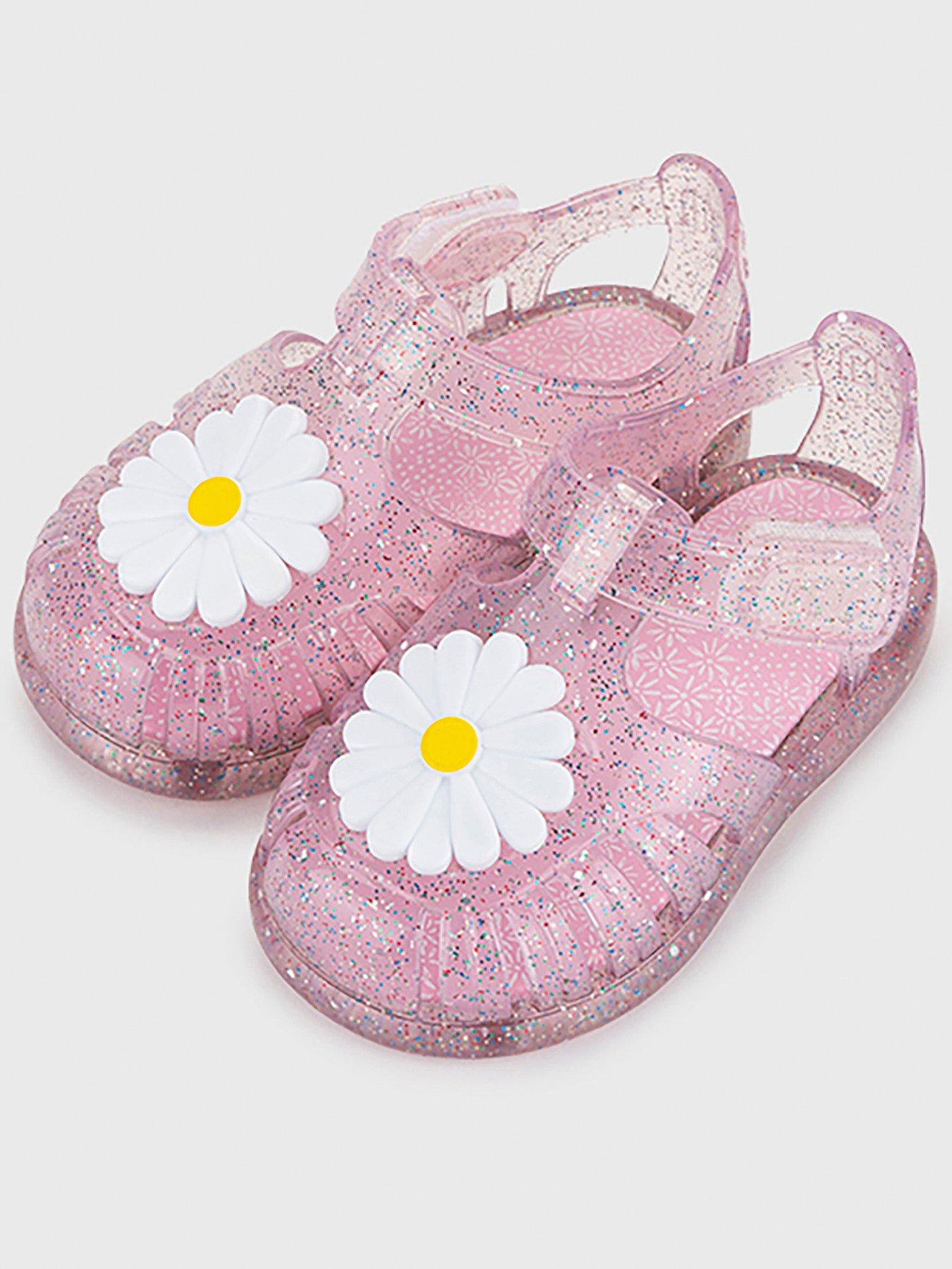 undefined Igor Tobby Gloss Glitter Flower Jelly Sandal