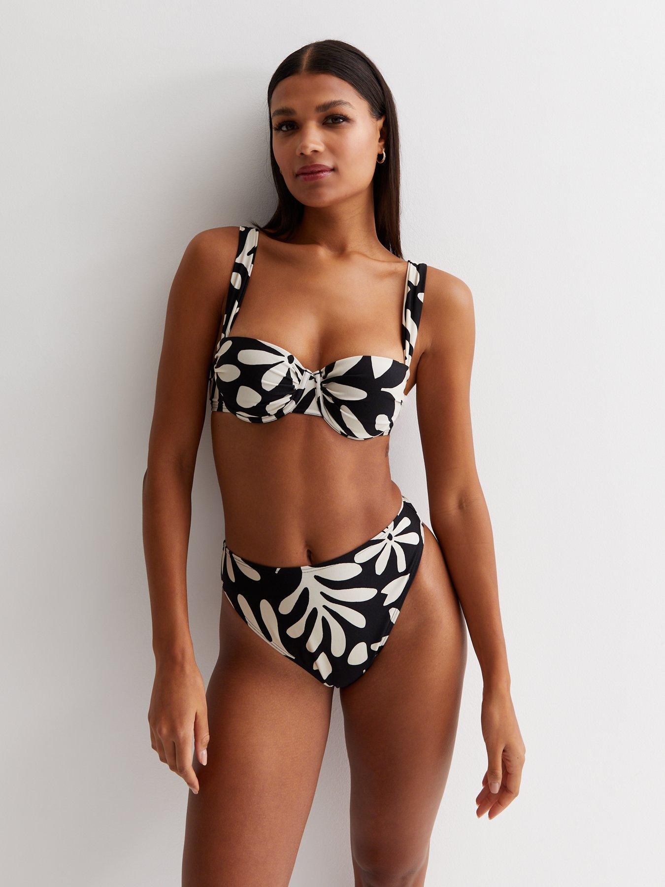 new-look-leaf-print-bikini-top--nbspblack