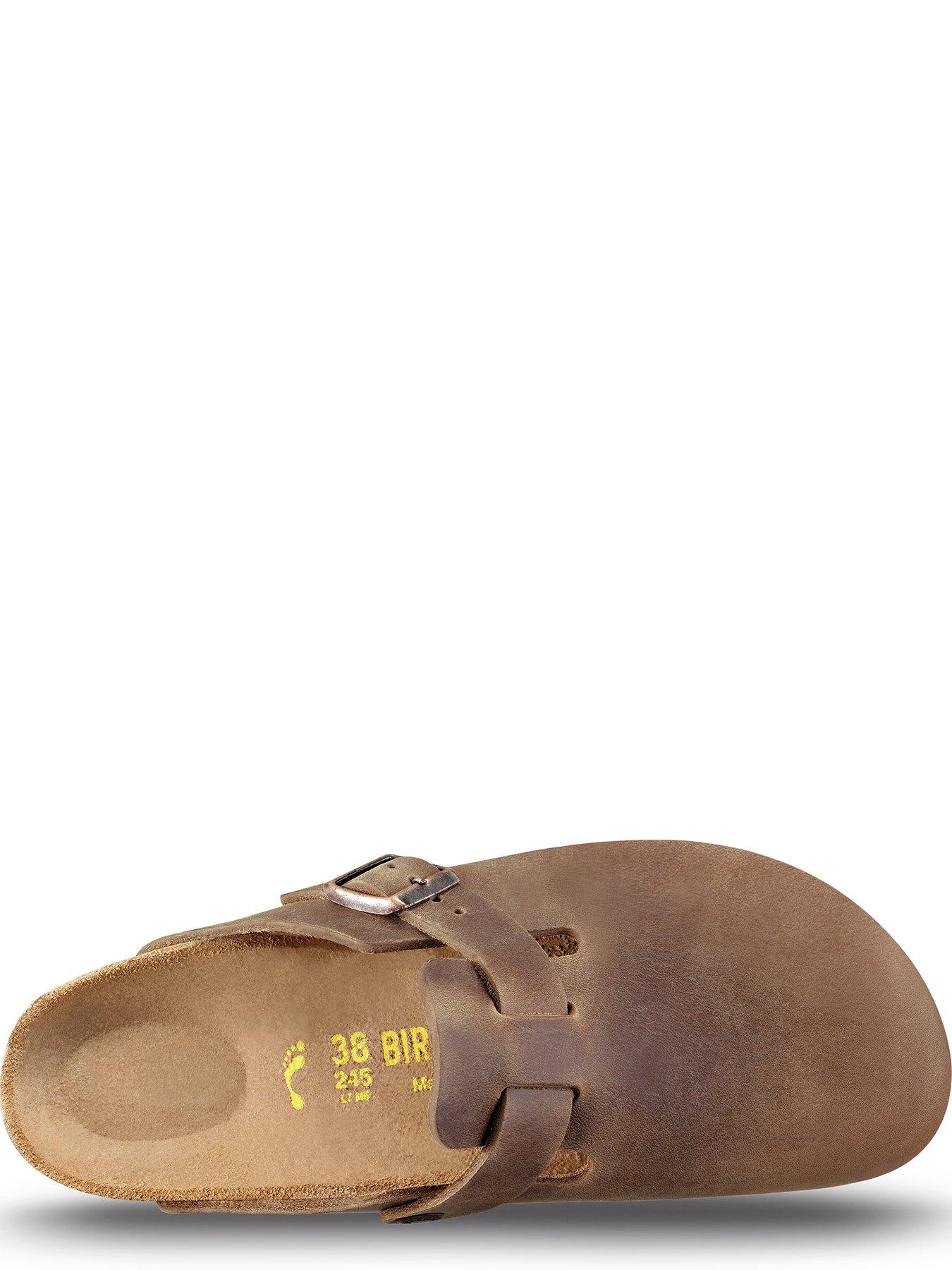 BIRKENSTOCK BOSTON stussyサボサンダル 38 （ベージュ ボストン 1724 