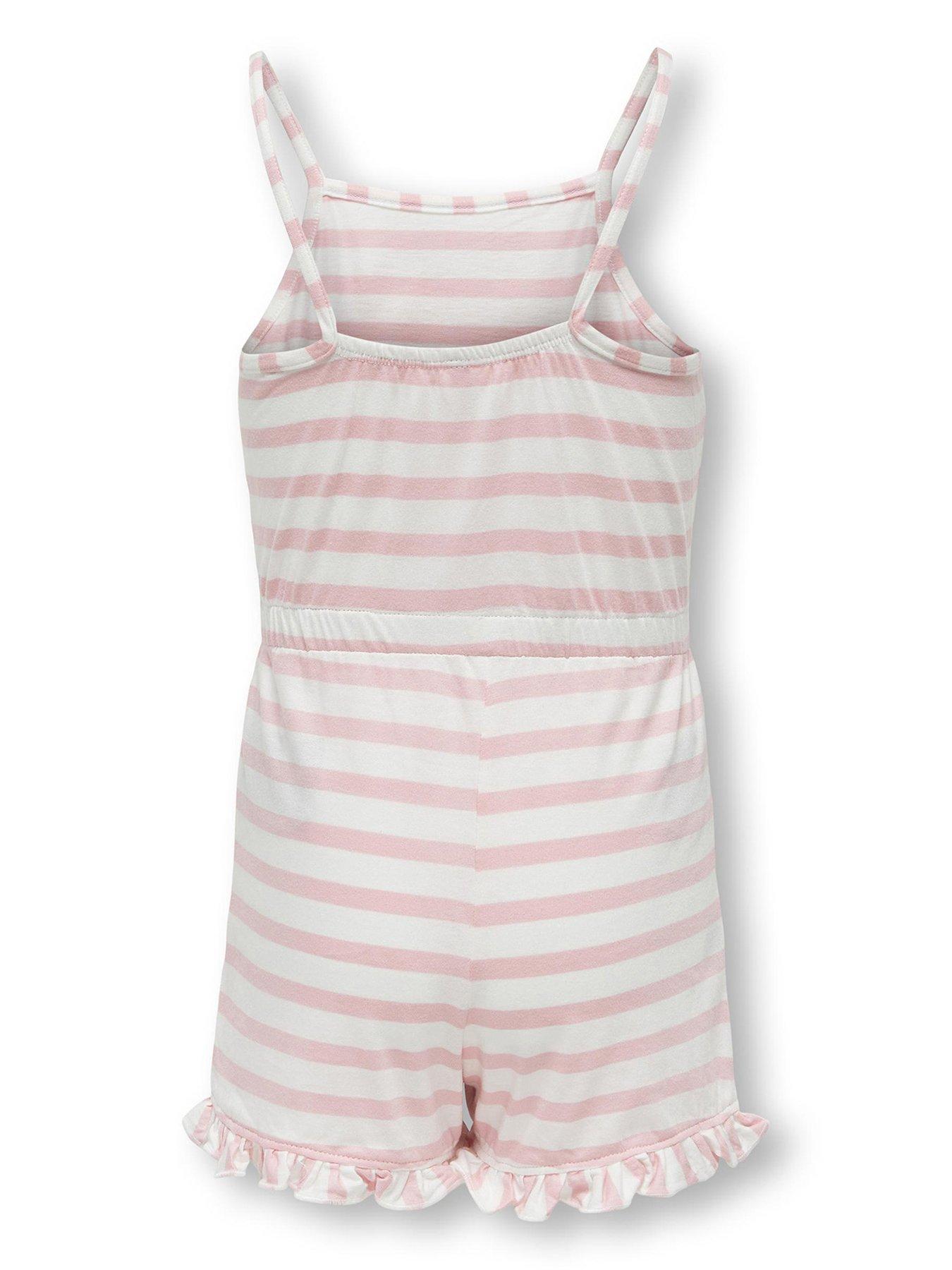 only-kids-girls-stripe-jersey-playsuit-candy-pinkback