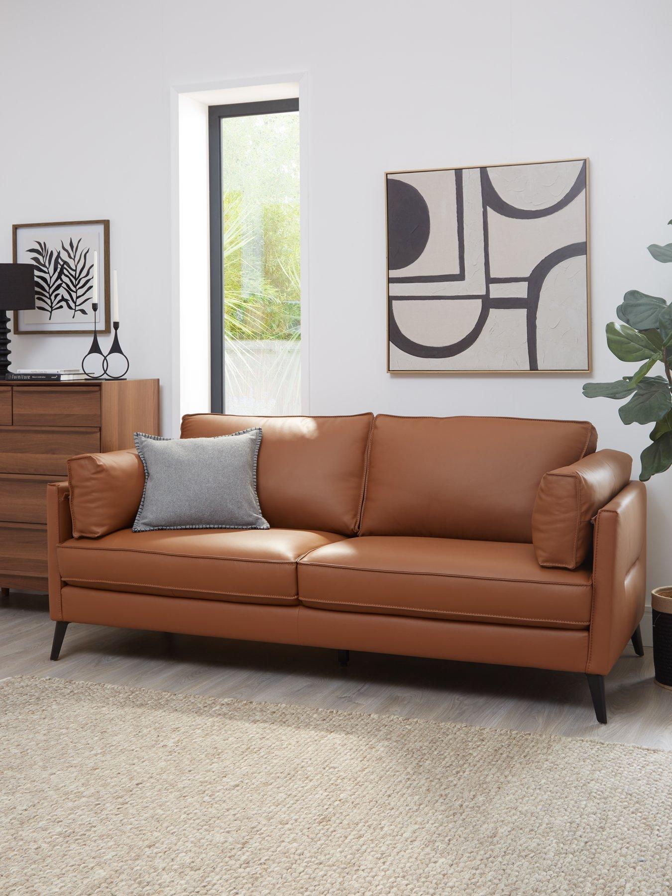 very-home-new-sasha-3-seater-leatherfaux-leather-sofa-tan