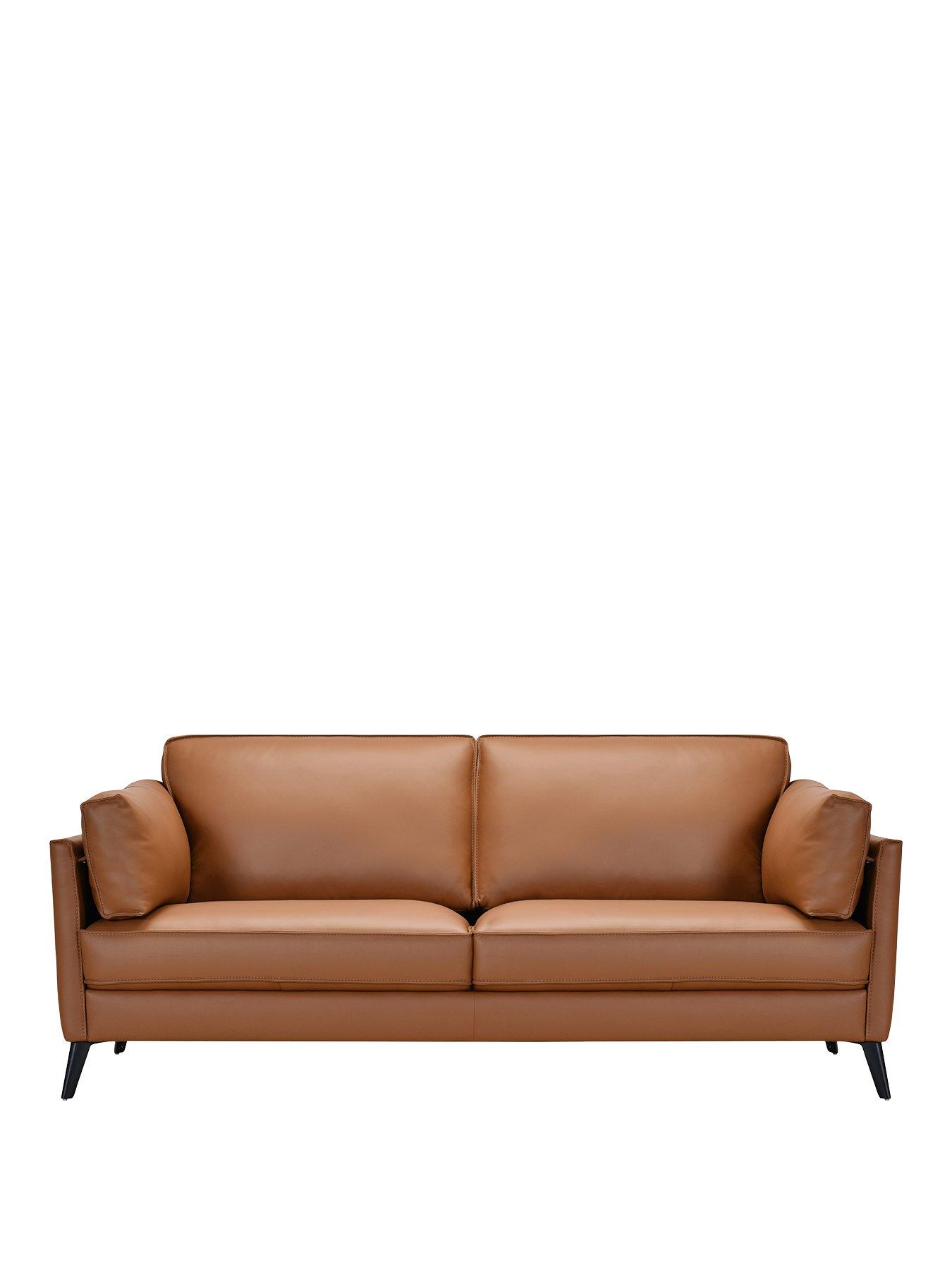 very-home-new-sasha-3-seater-leatherfaux-leather-sofa-tanstillFront