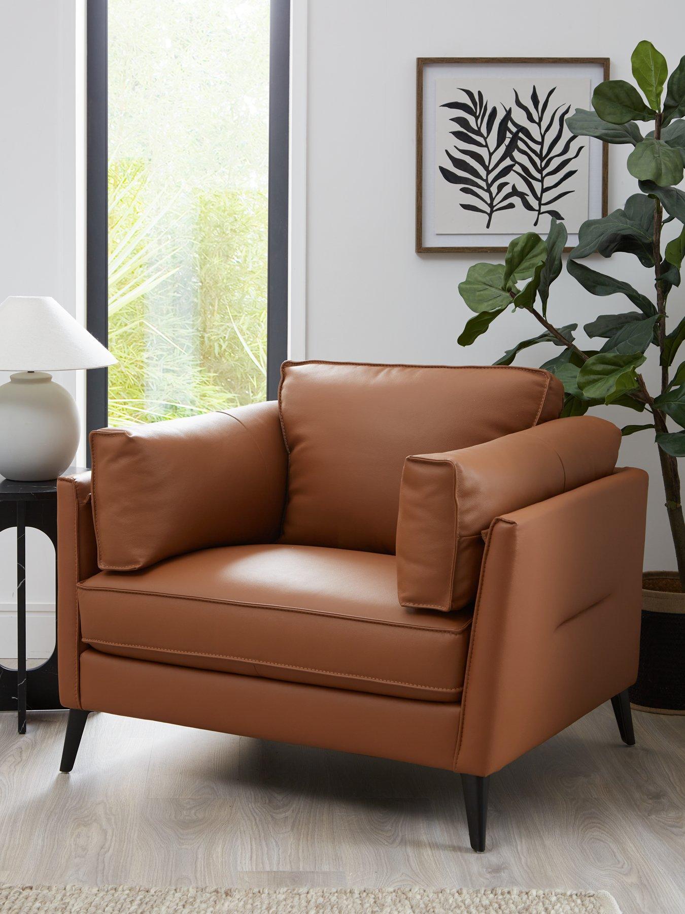 very-home-new-sasha-leatherfaux-leathernbsparmchair-tan