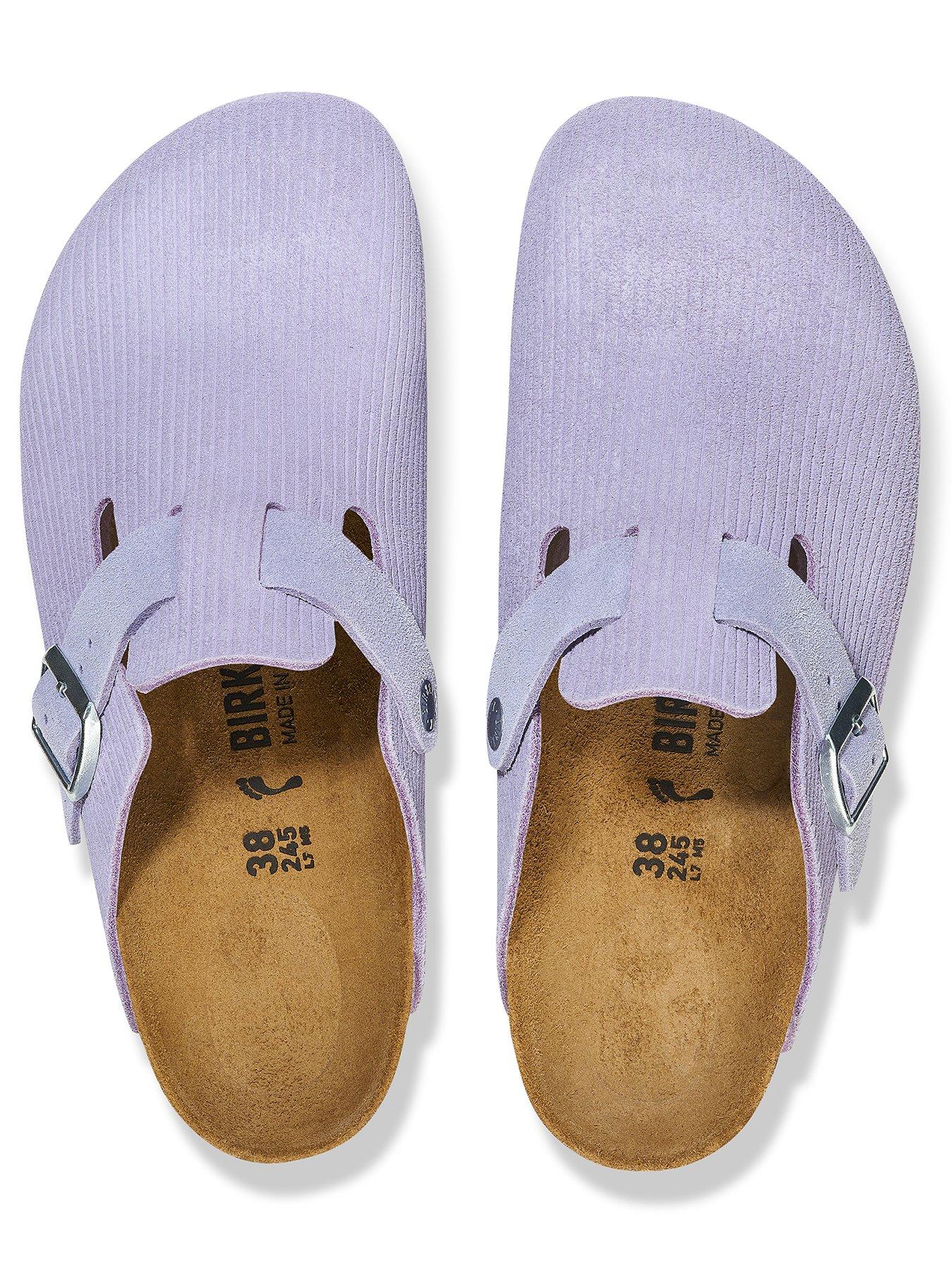 Purple cheap birkenstock clogs