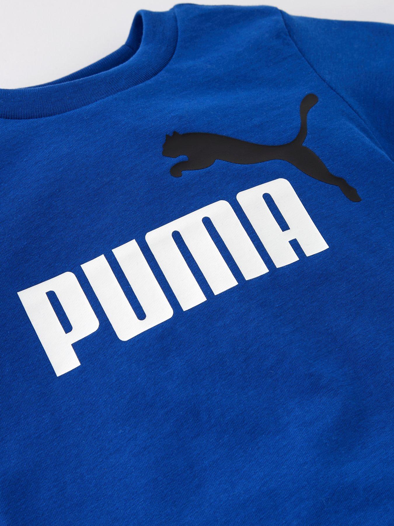 puma-boys-minicats-tee-and-shorts-set-blueoutfit