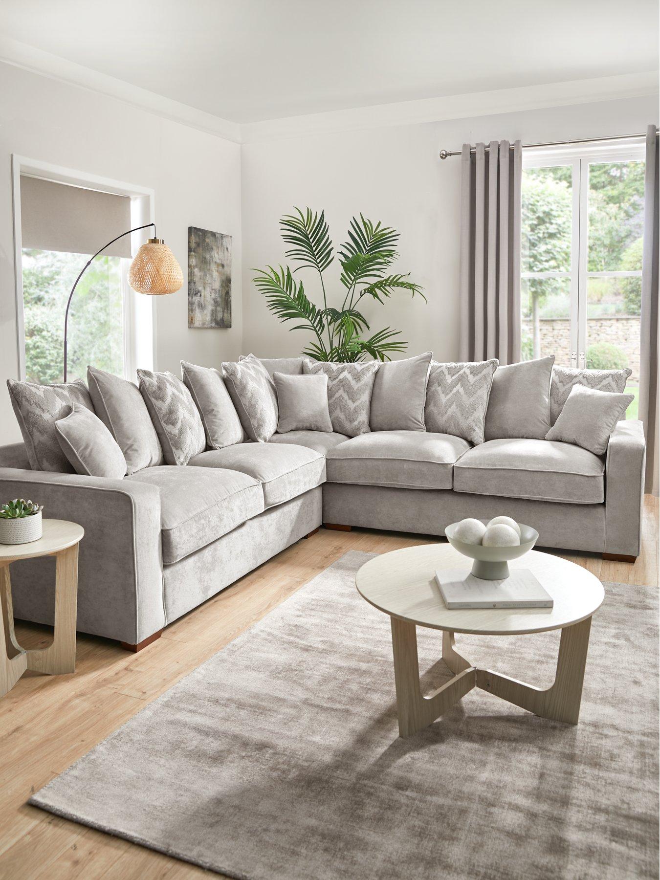 The Very Collection Jenna Fabric Corner Scatter Group Sofa - Made to Order in the UK
