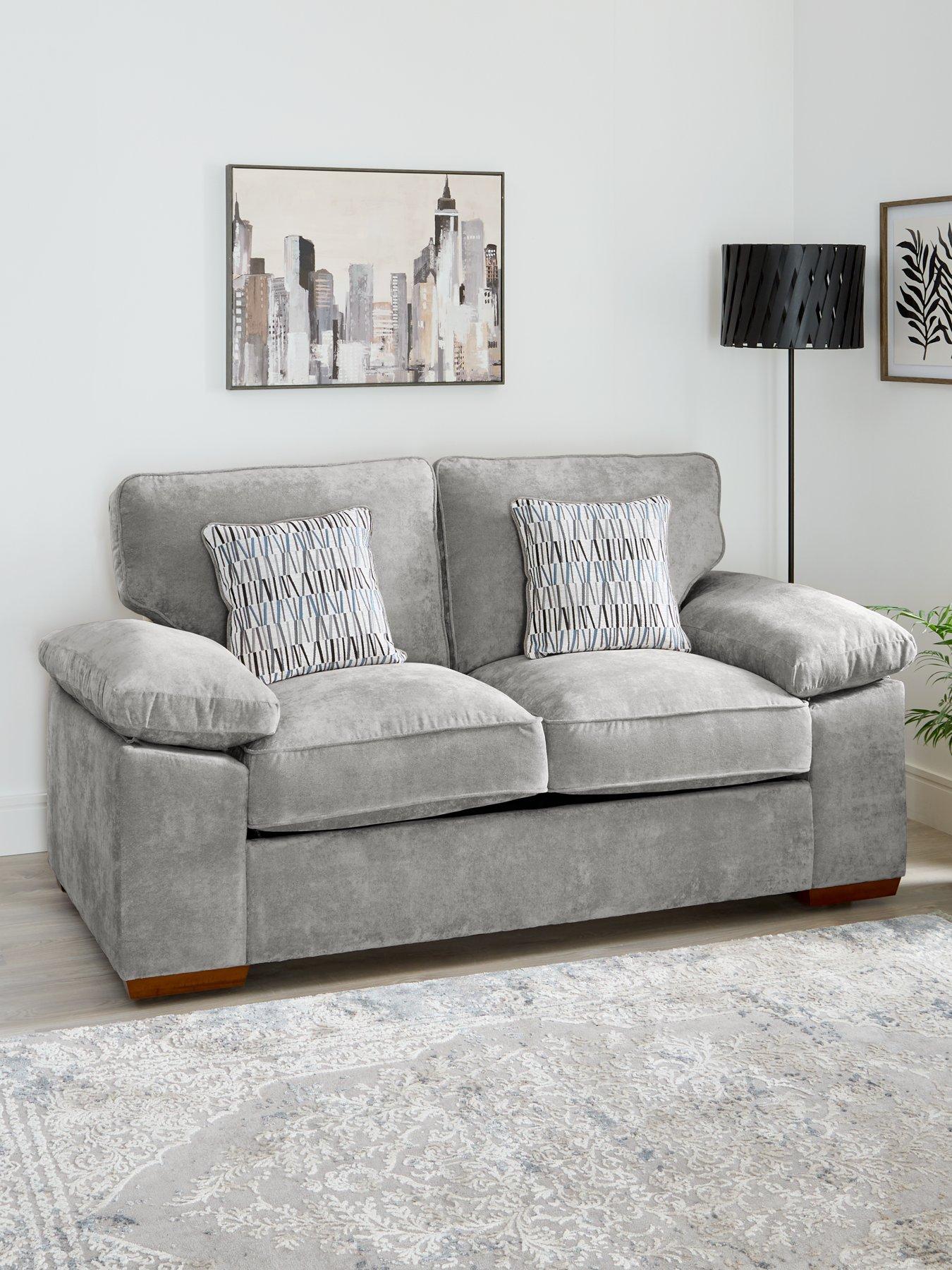 very-home-bonita-2-seater-deluxe-fabric-sofa-bedfront