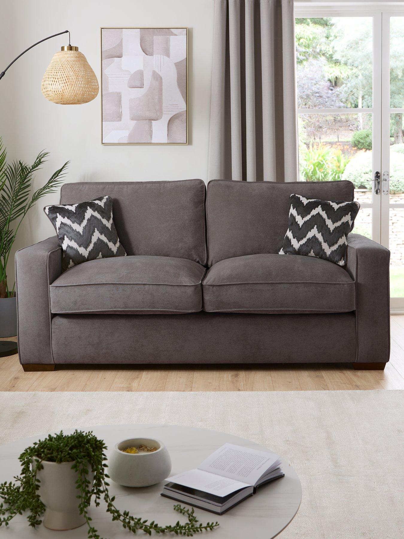 Very Home Jenna 3 Seater Fabric Sofa - Made to Order in the UK