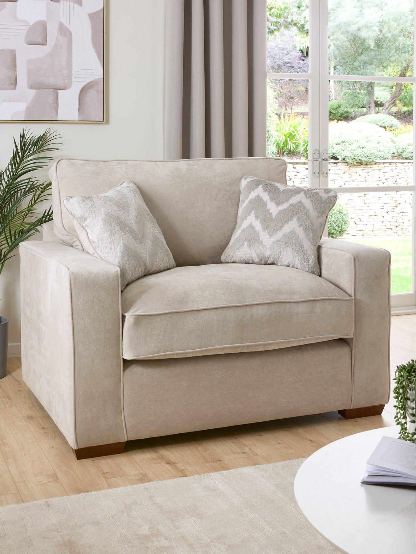 The Very Collection Jenna Fabric Snuggle Chair - Made to Order in the UK