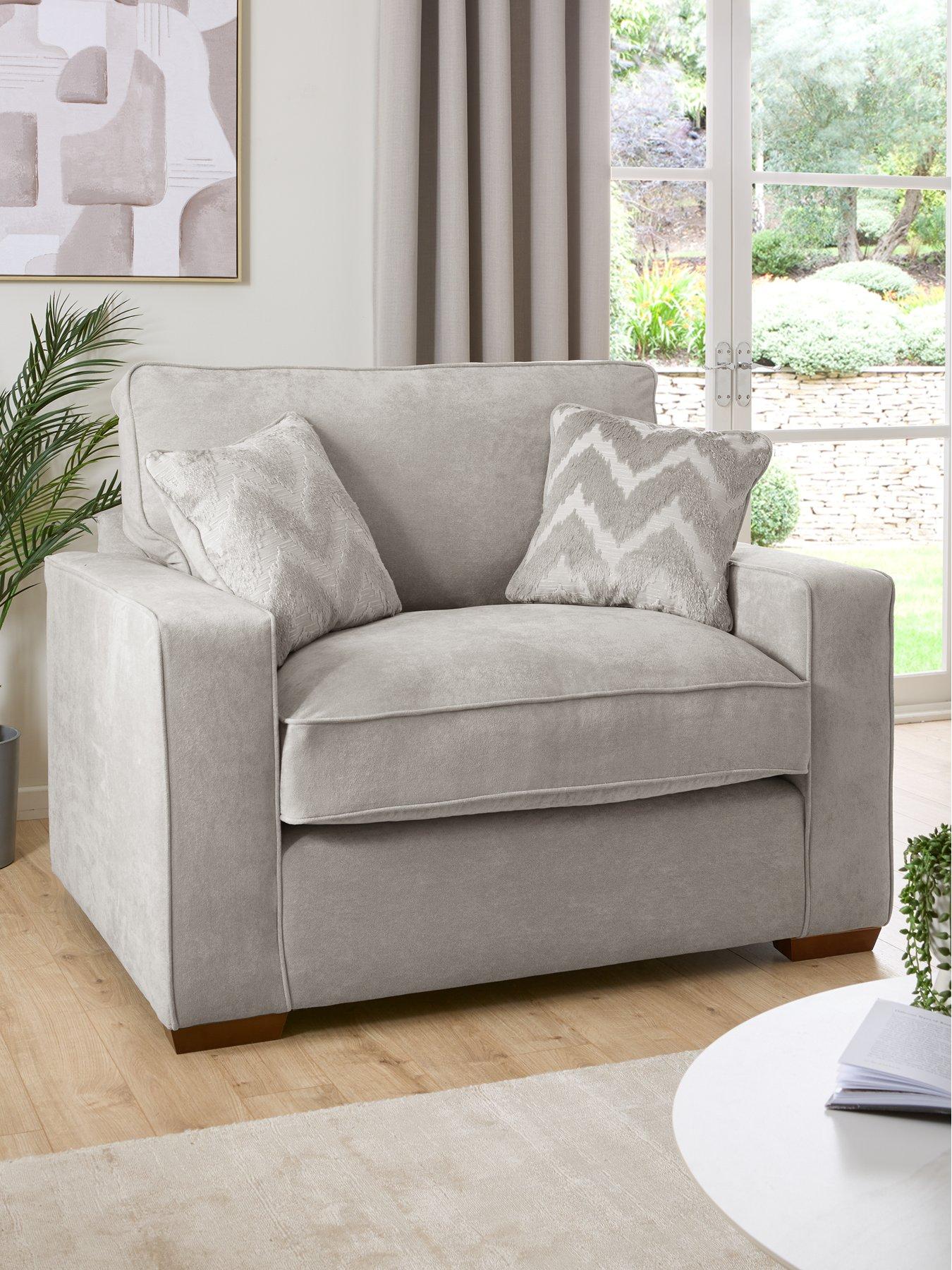 The Very Collection Jenna Fabric Snuggle Chair - Made to Order in the UK