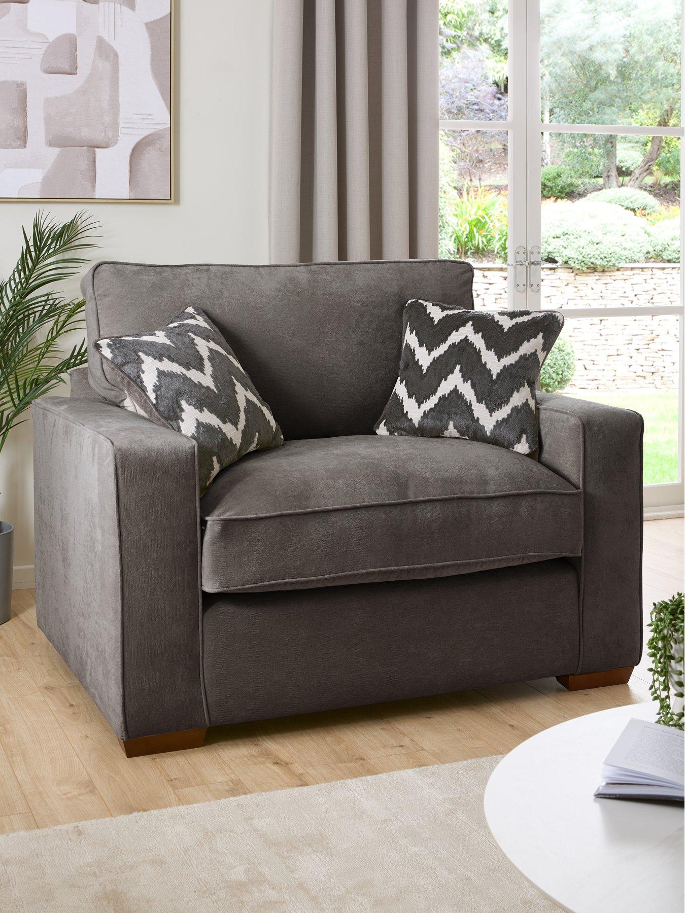 very-home-jenna-fabric-love-seat