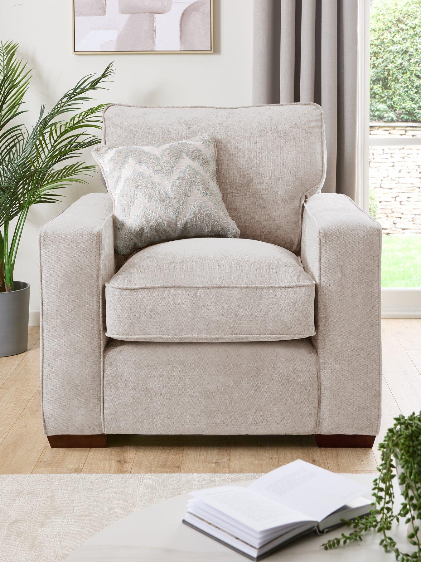 The Very Collection Jenna Fabric Armchair - Made to Order in the UK
