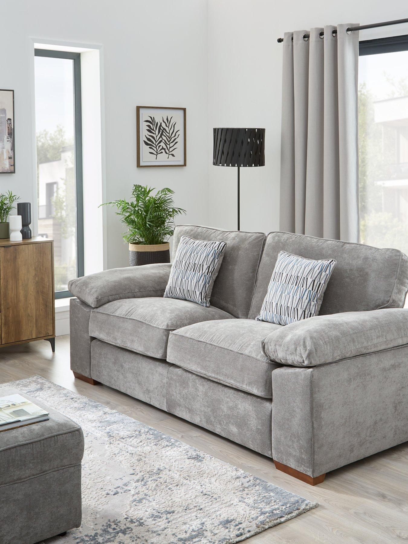 Very Home Bonita 3 Seater Fabric Sofa
