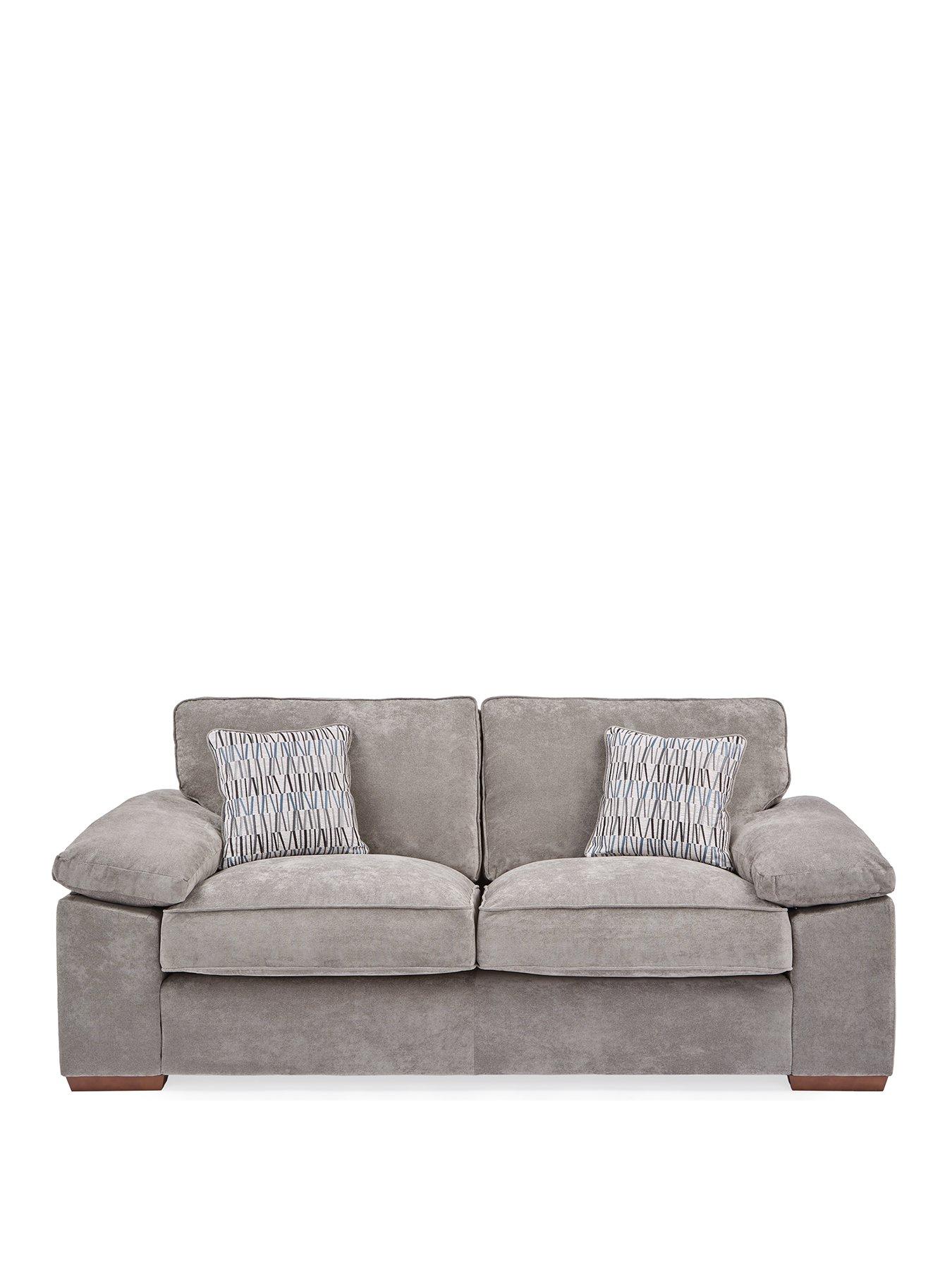 very-home-bonita-3-seater-fabric-sofastillFront