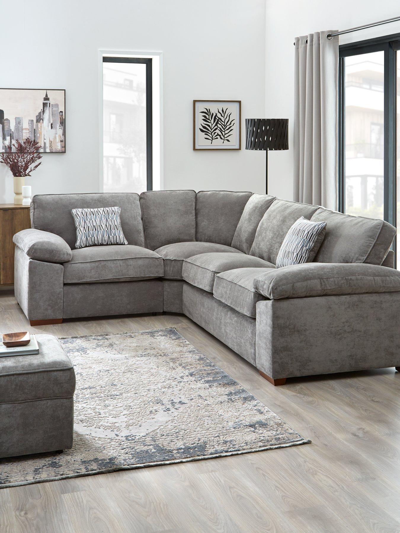 Very Home Bonita Left Hand Fabric Corner Chaise