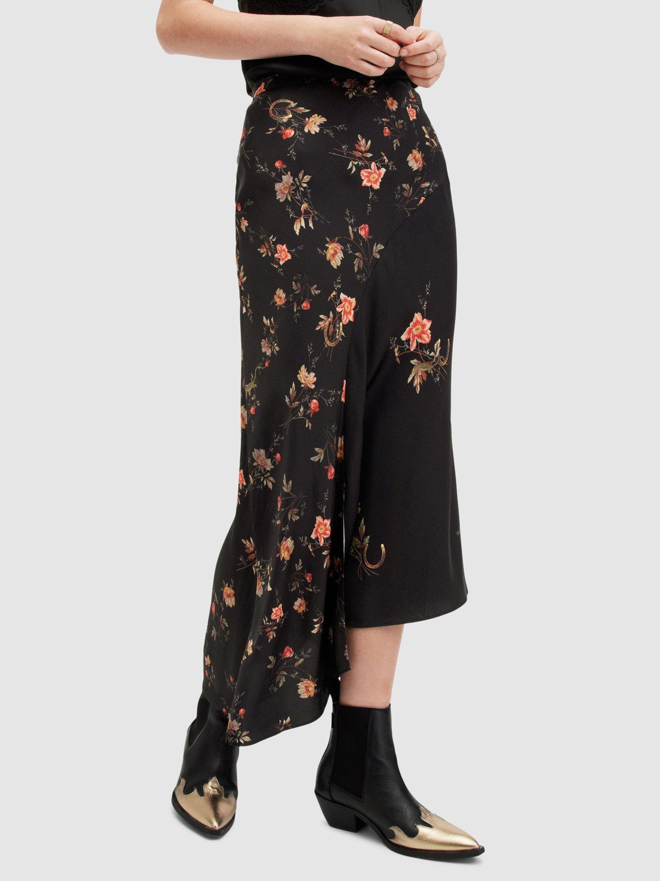 allsaints-luisa-tanana-skirt-blackfront