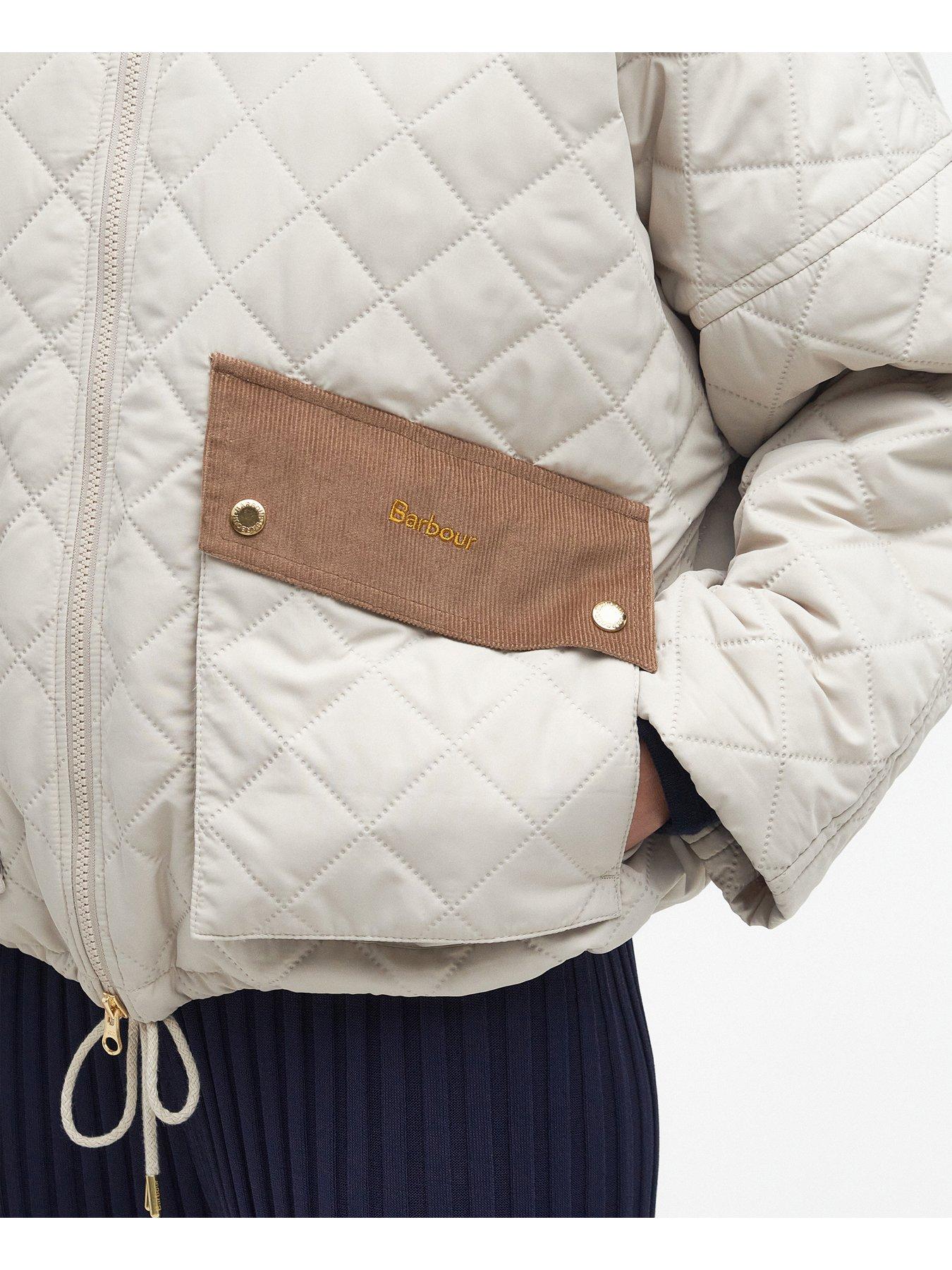 Barbour Bowhill Quilted Jacket Cream Very Ireland