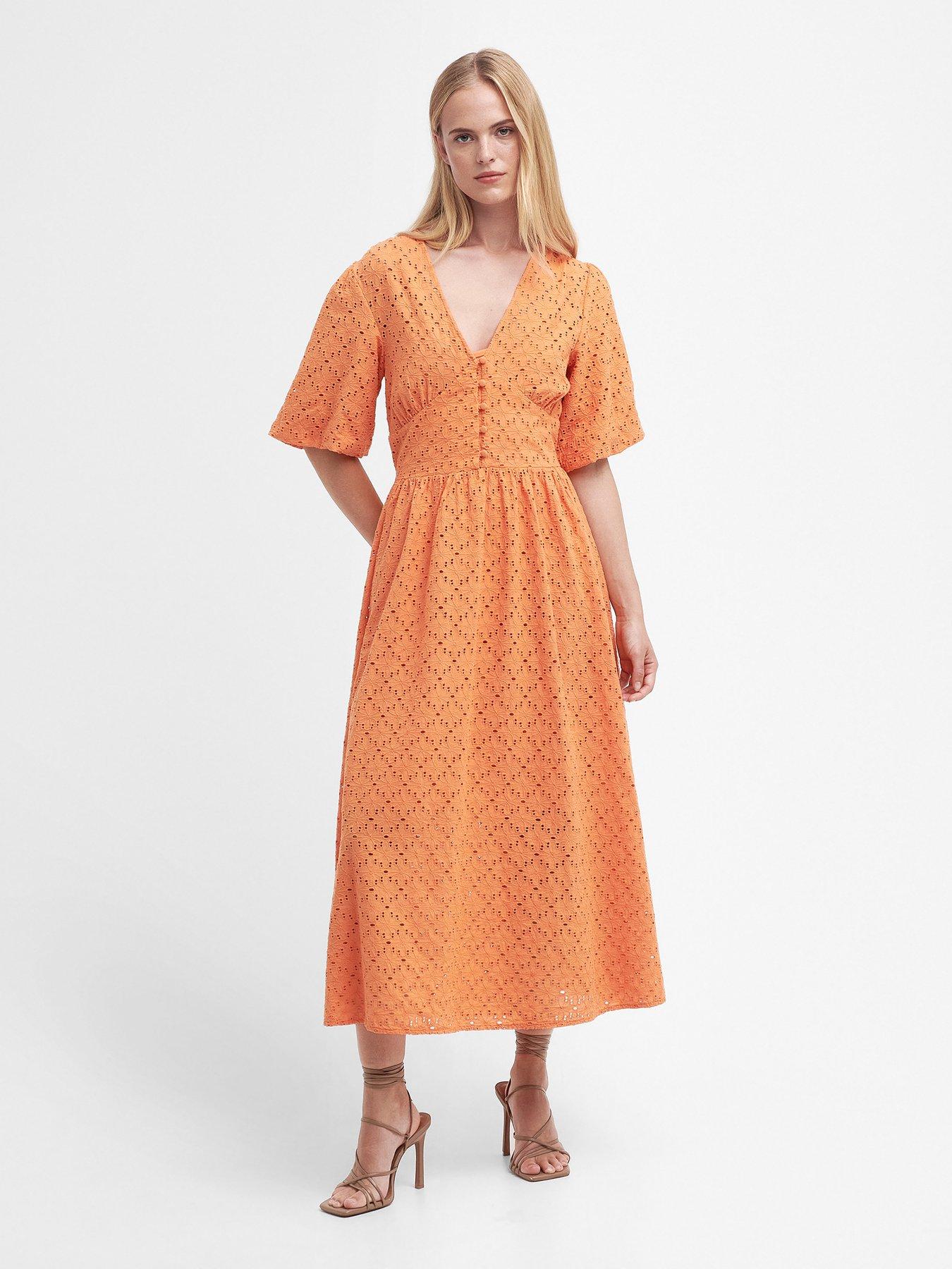 barbour-kelley-maxi-dress-orange