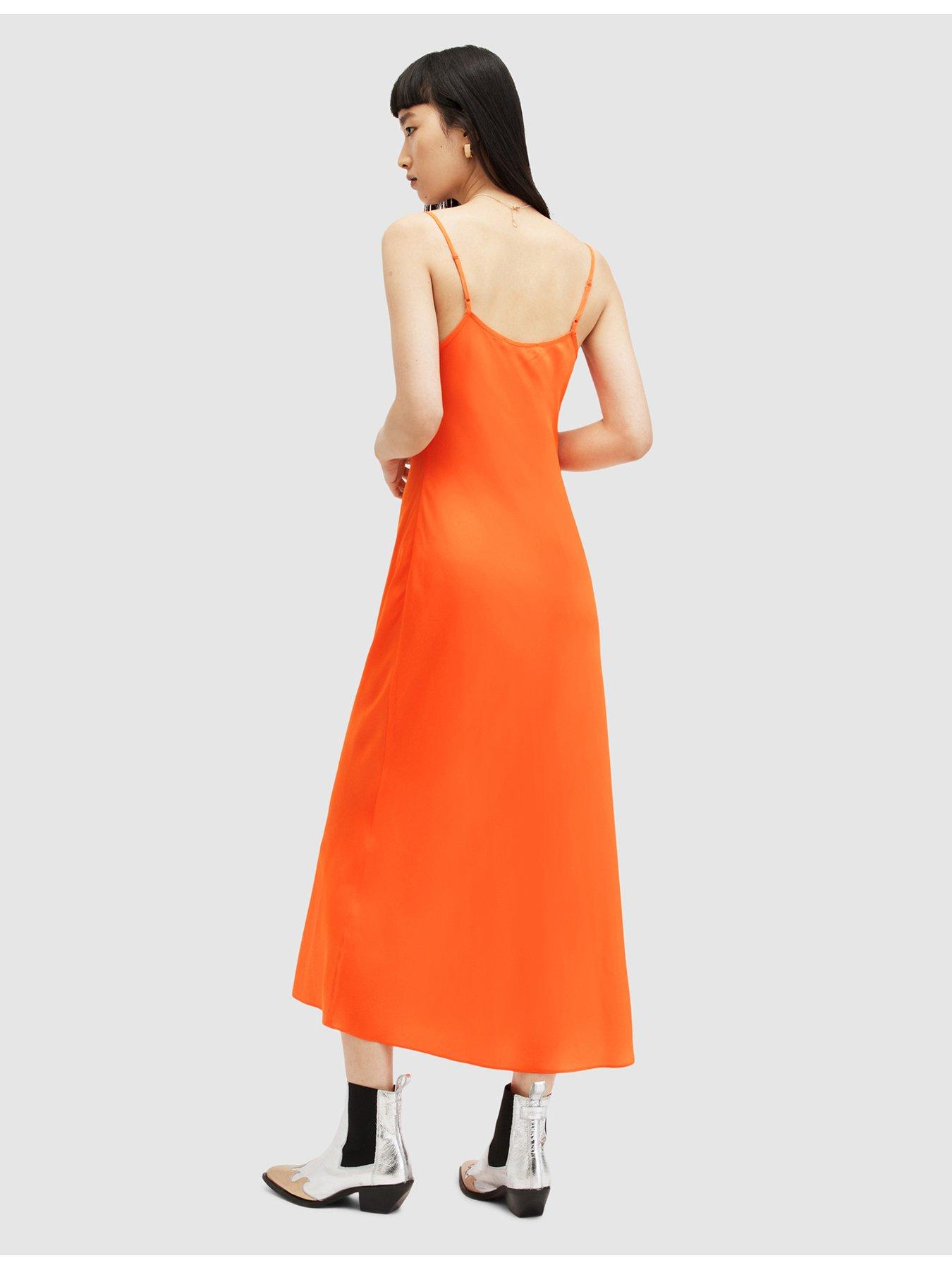 allsaints-bryony-slip-dress-orangenbspstillFront