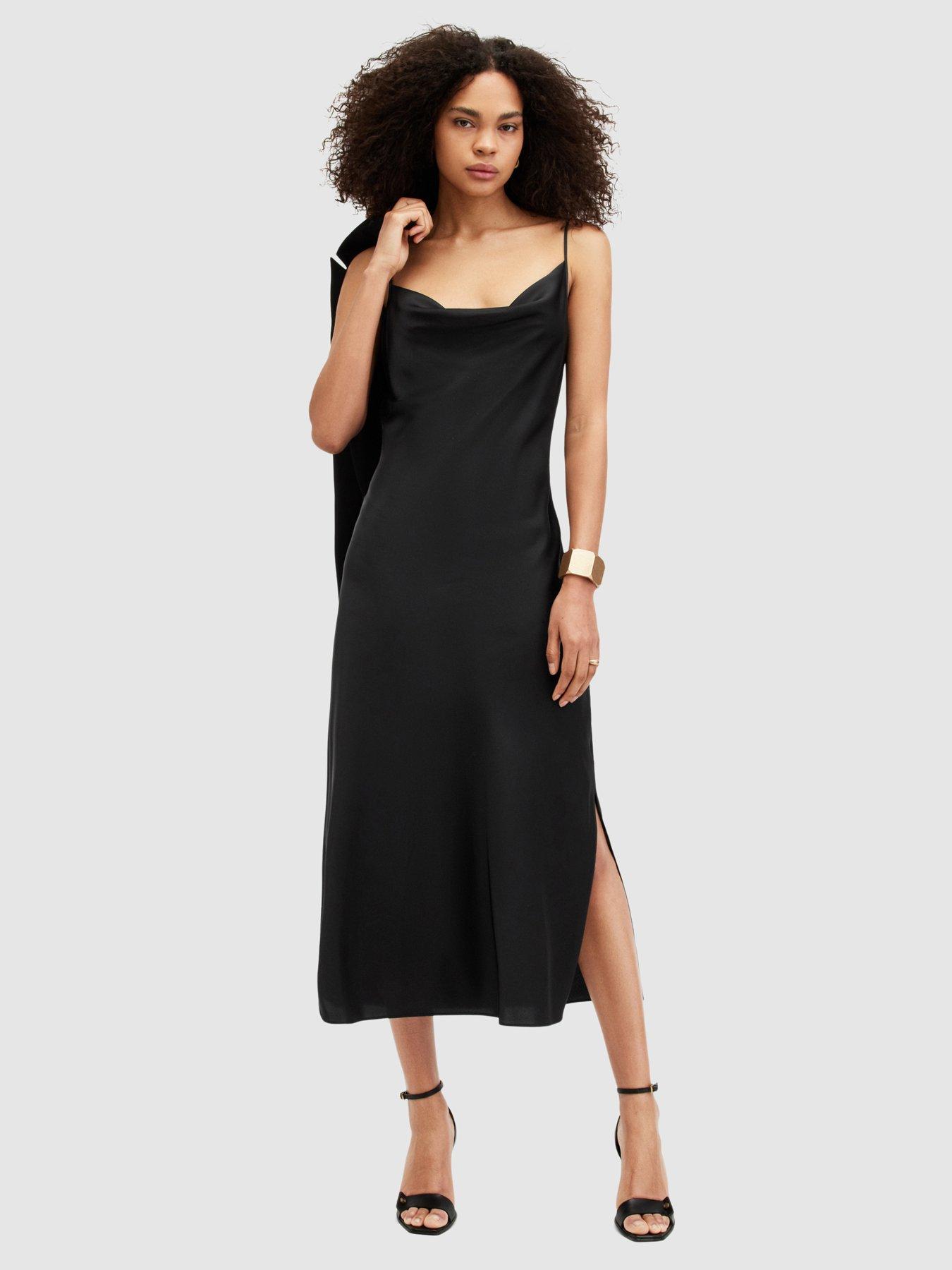 allsaints-hadley-dress-black