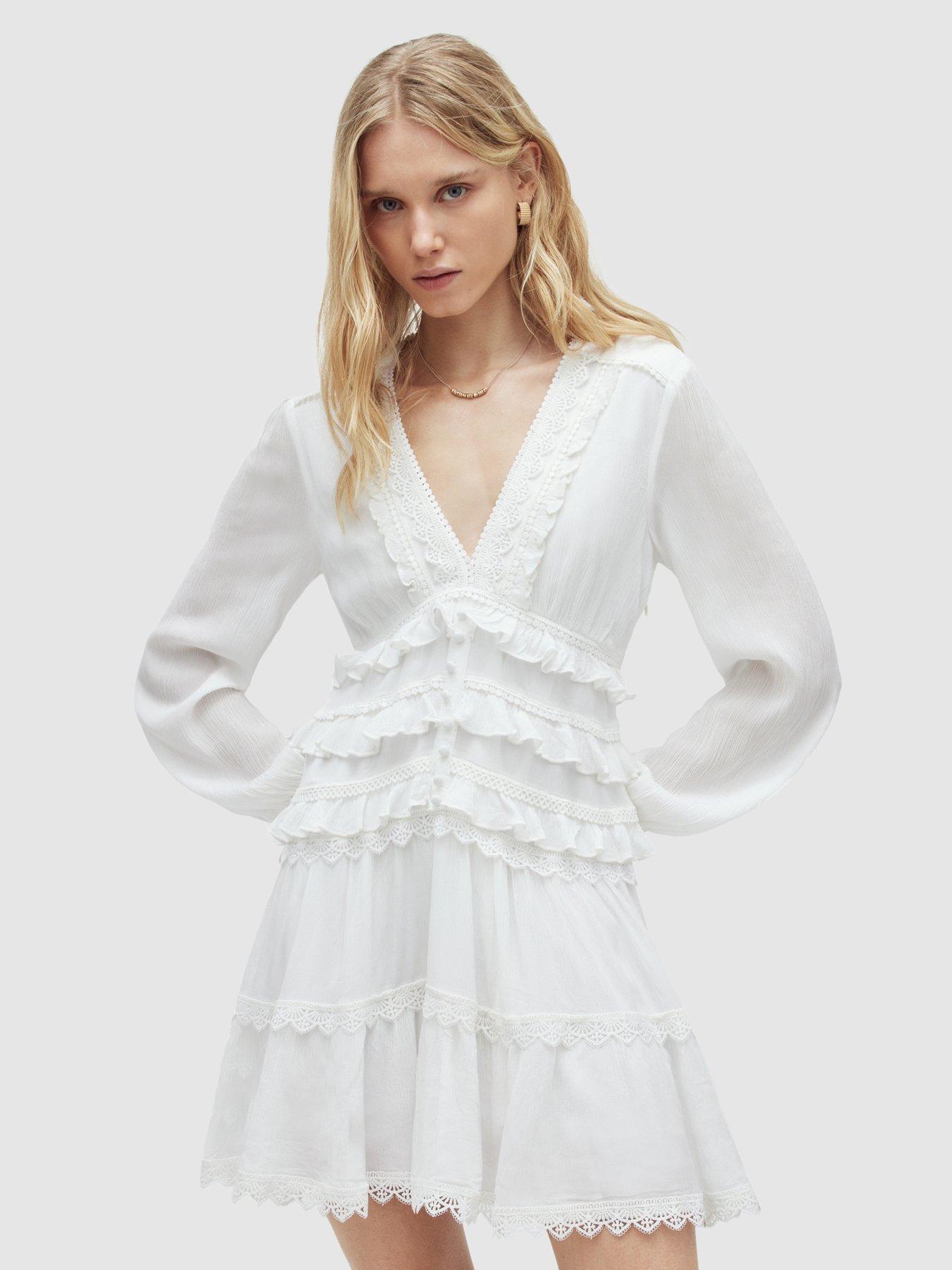 allsaints-zora-dress-white