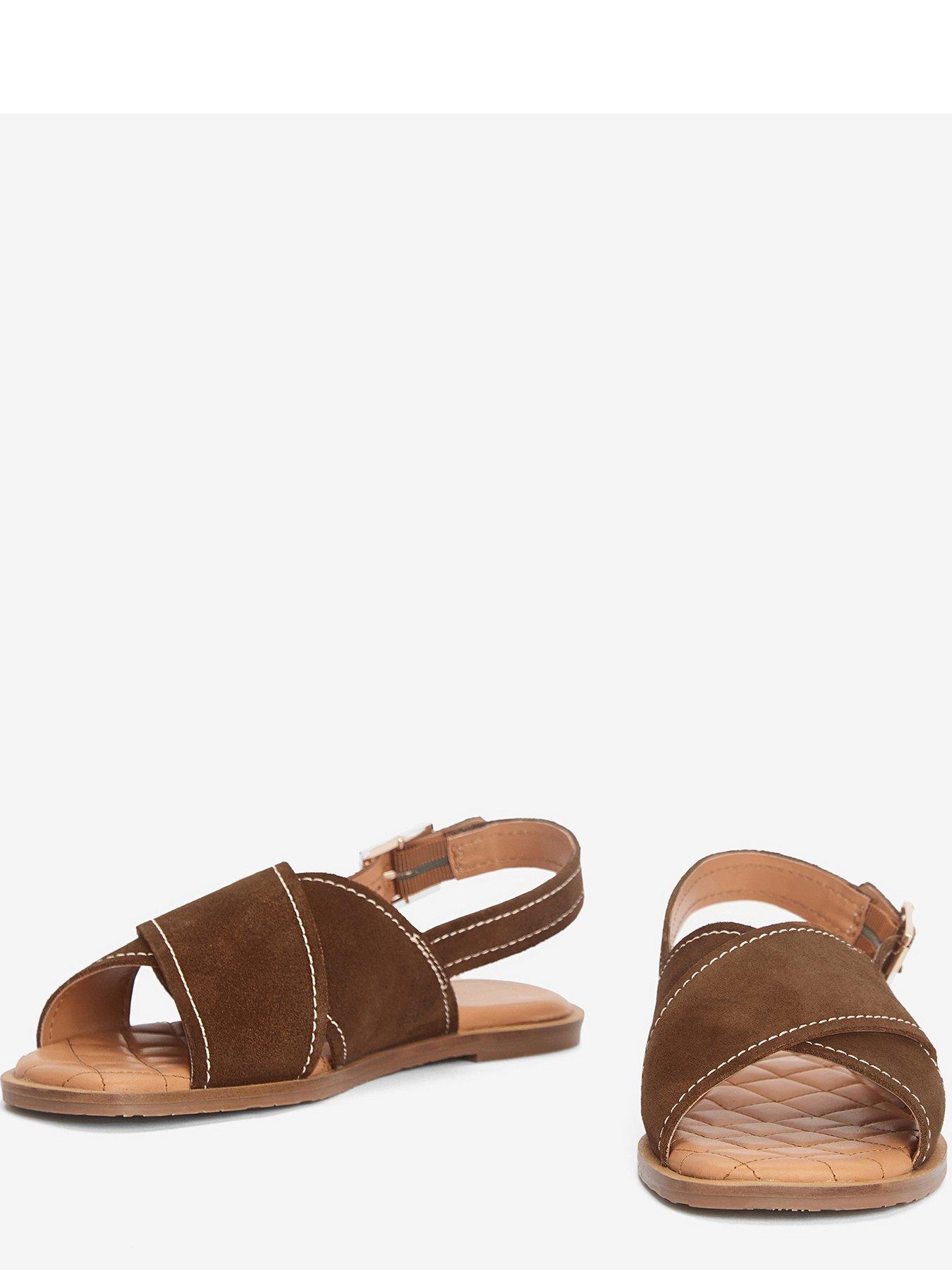 barbour-annie-cross-over-sandal-brownoutfit