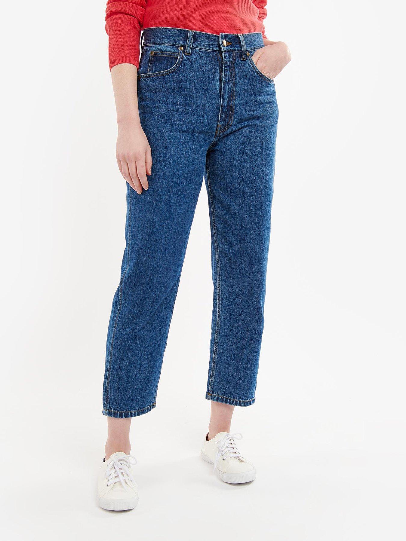 undefined Westbury Barrel Leg Jeans - Blue