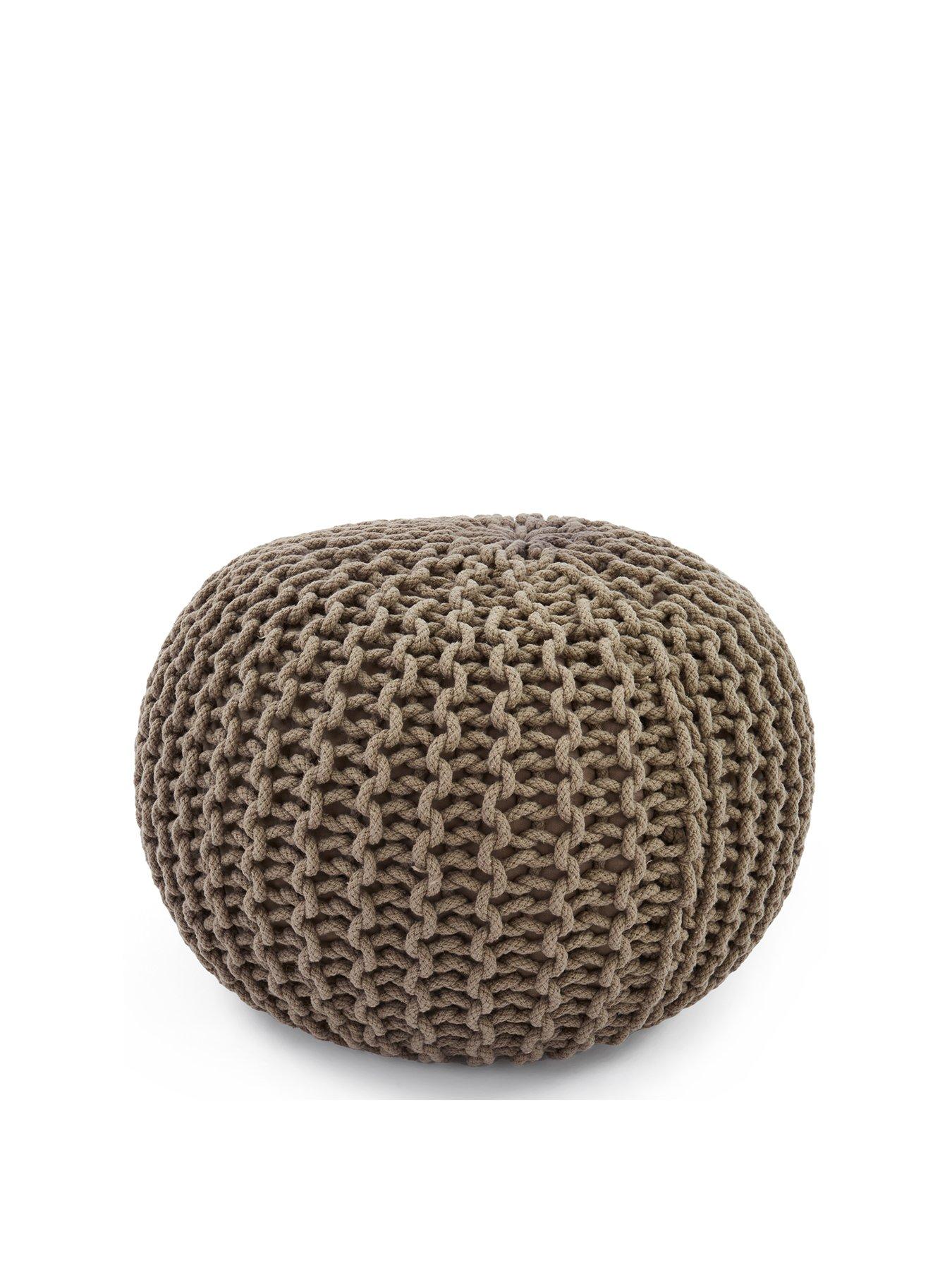 kaikoo-wool-foot-stool-pouffestillFront