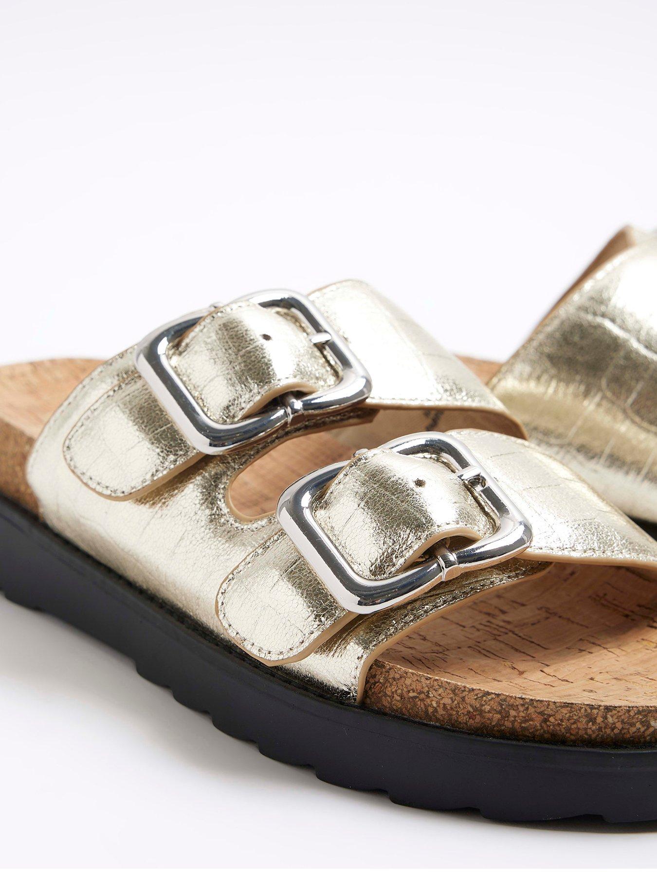 river-island-double-buckle-sandal-golddetail