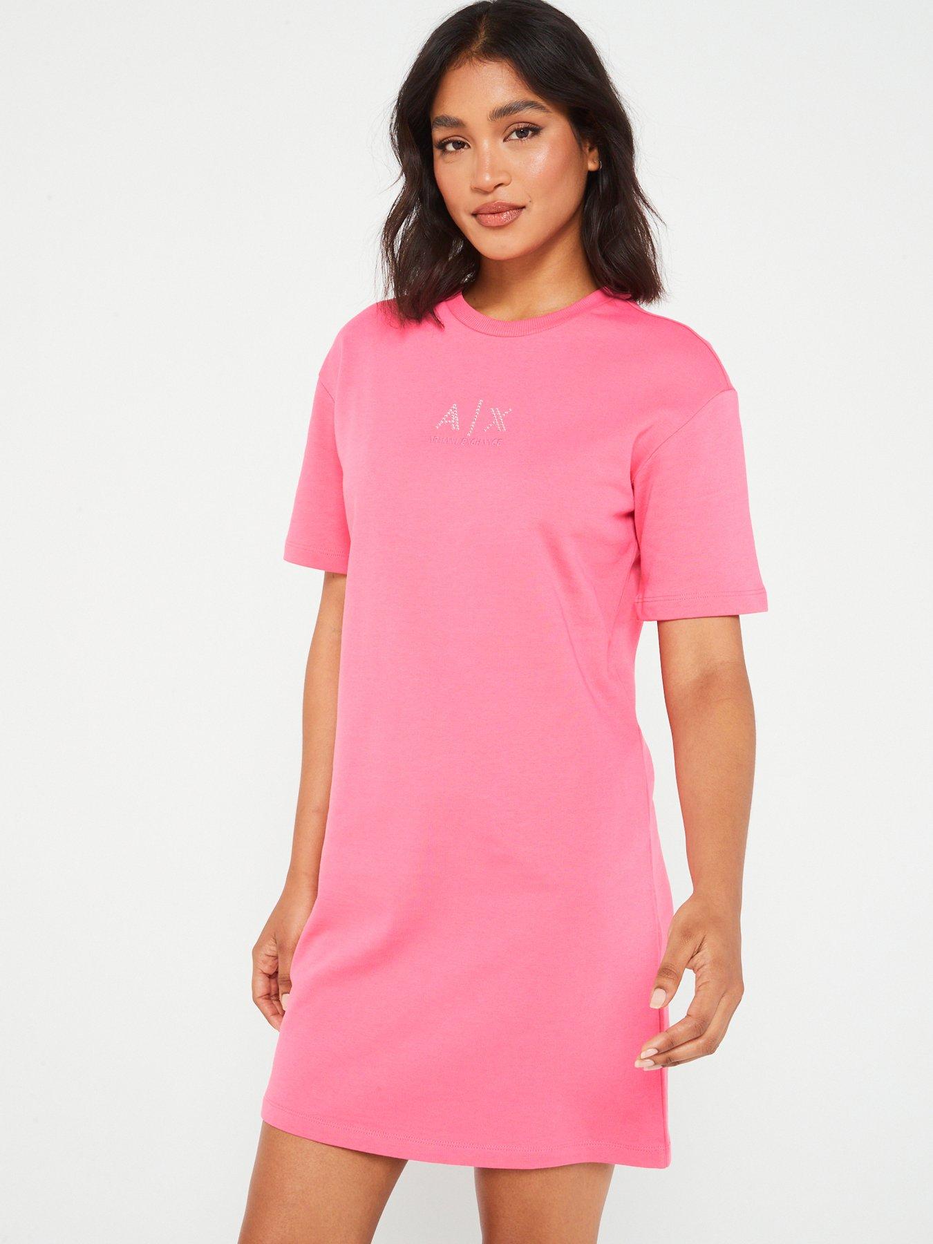 Armani exchange t shirt dress hotsell