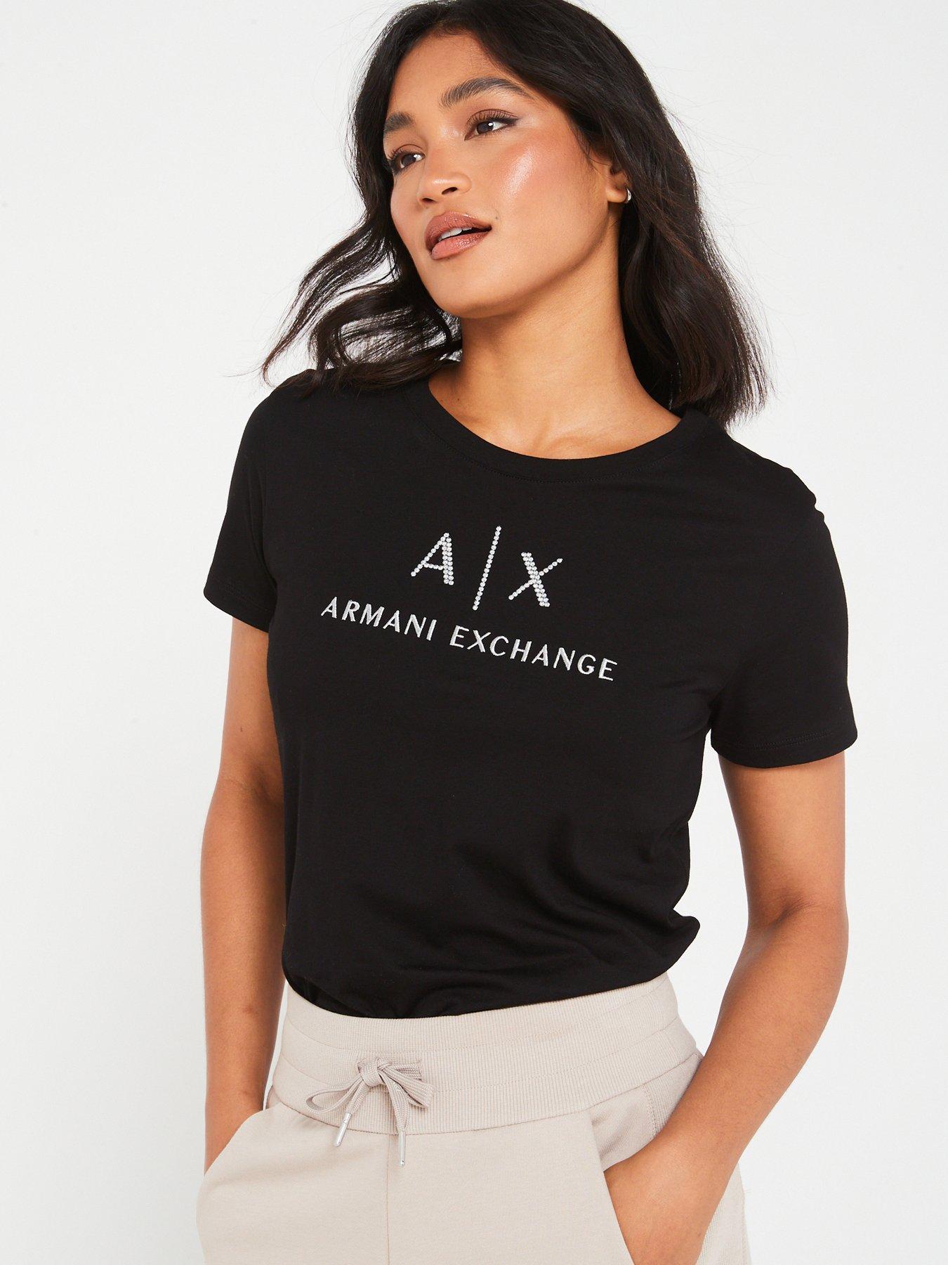 Armani exchange shirts womens best sale