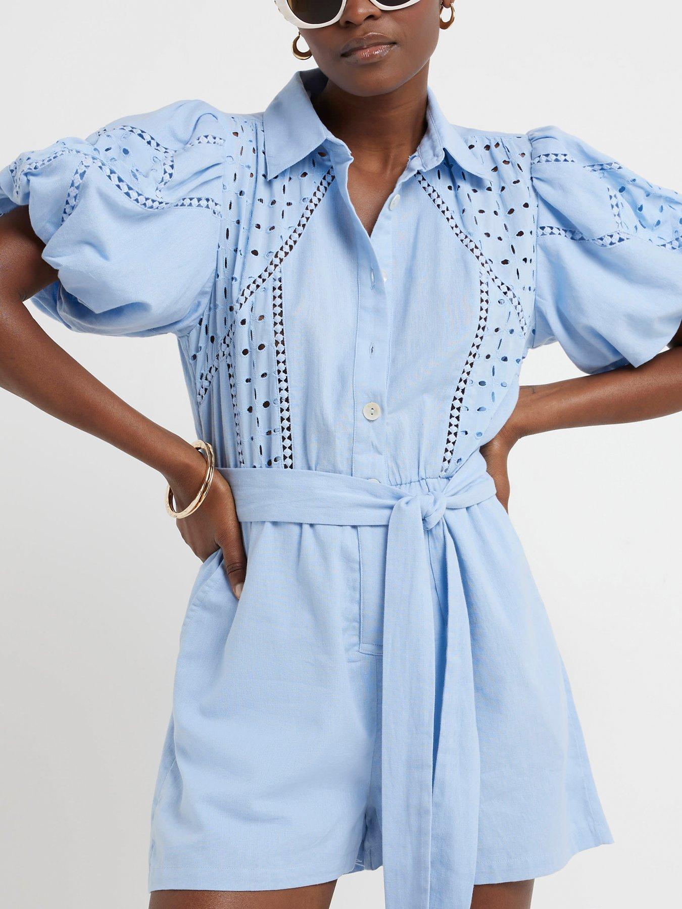 river-island-broderie-insert-playsuit-blueoutfit