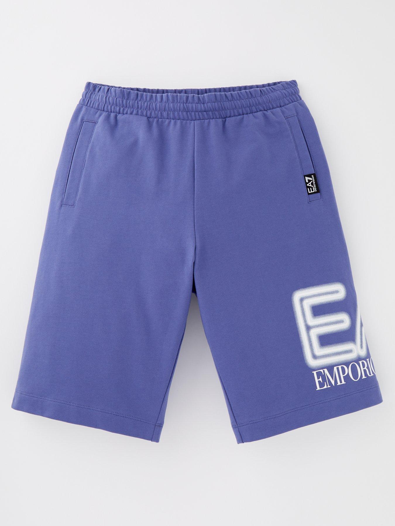 Boys ea7 shorts best sale